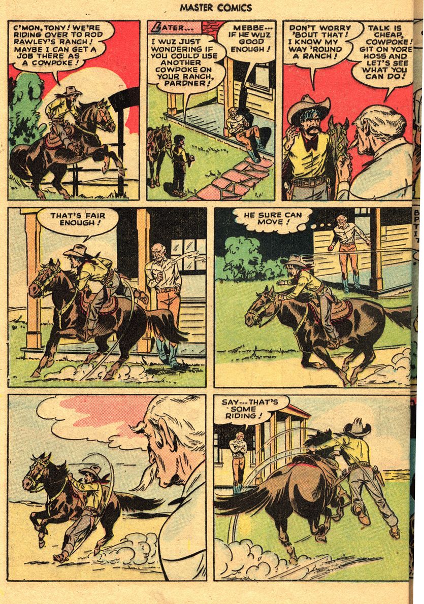 Read online Master Comics comic -  Issue #100 - 44