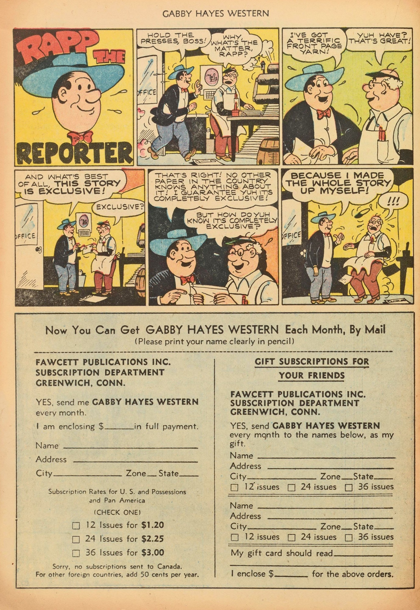 Read online Gabby Hayes Western comic -  Issue #37 - 14