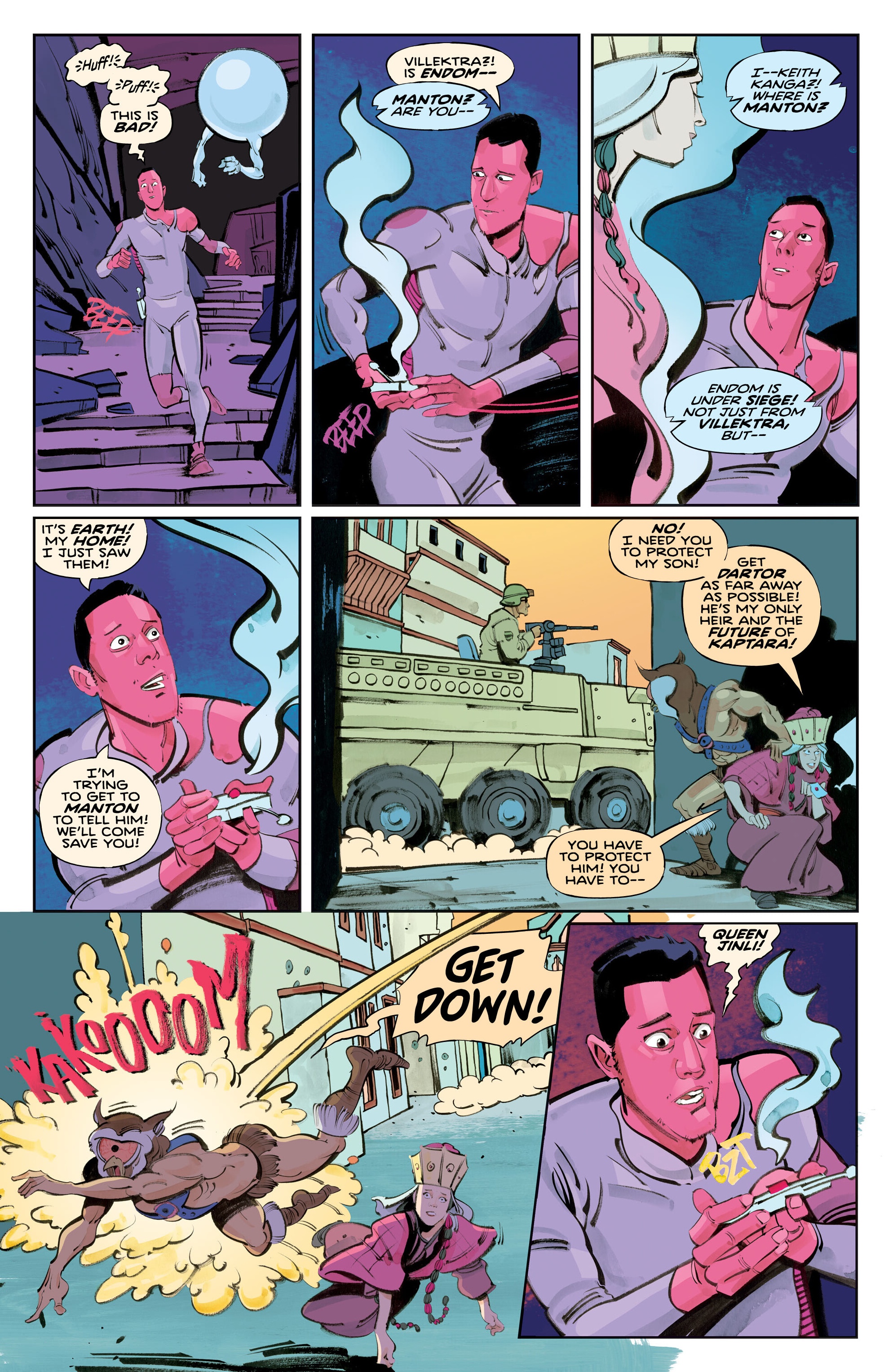 Read online Kaptara: Universal Truths comic -  Issue #5 - 5