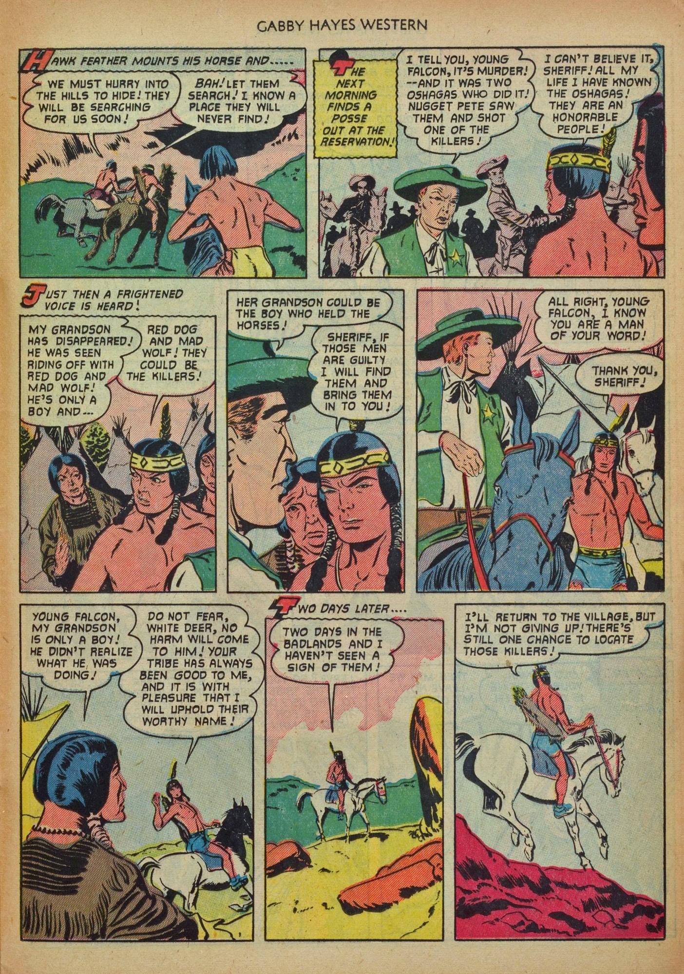 Read online Gabby Hayes Western comic -  Issue #44 - 25