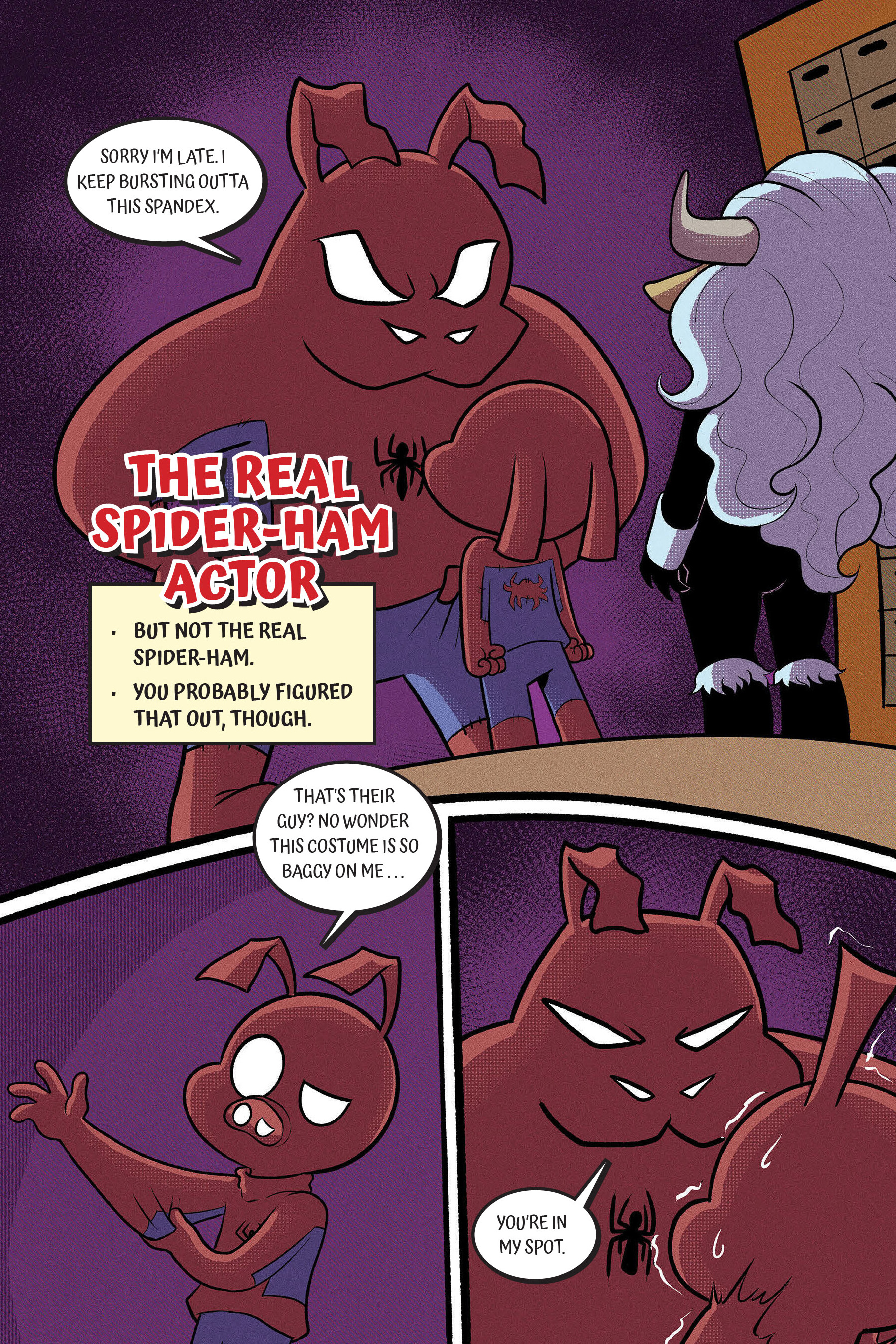 Read online Spider-Ham: Hollywood May-Ham comic -  Issue # TPB - 35