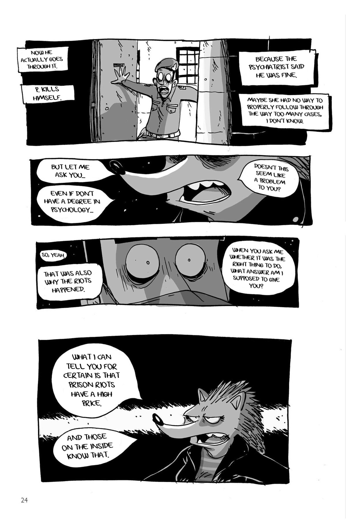 Read online All Quiet on Rebibbia's Front comic -  Issue # TPB (Part 1) - 25