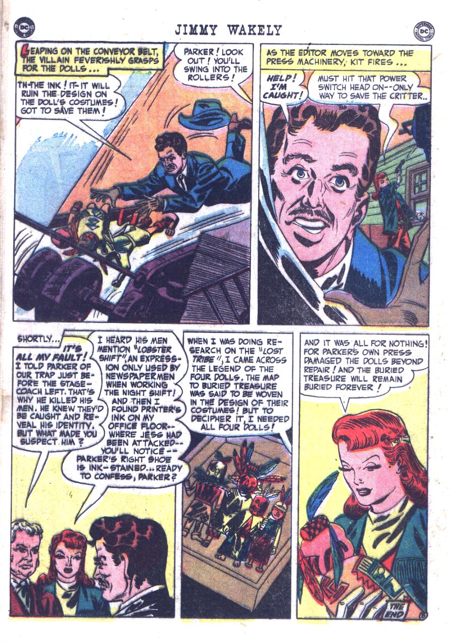 Read online Jimmy Wakely comic -  Issue #11 - 34