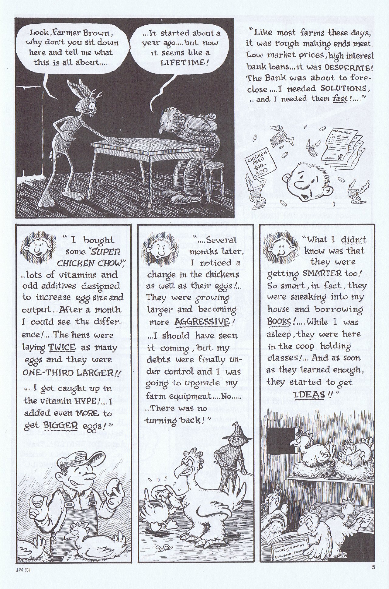 Read online Tales Of The Jackalope comic -  Issue #4 - 7
