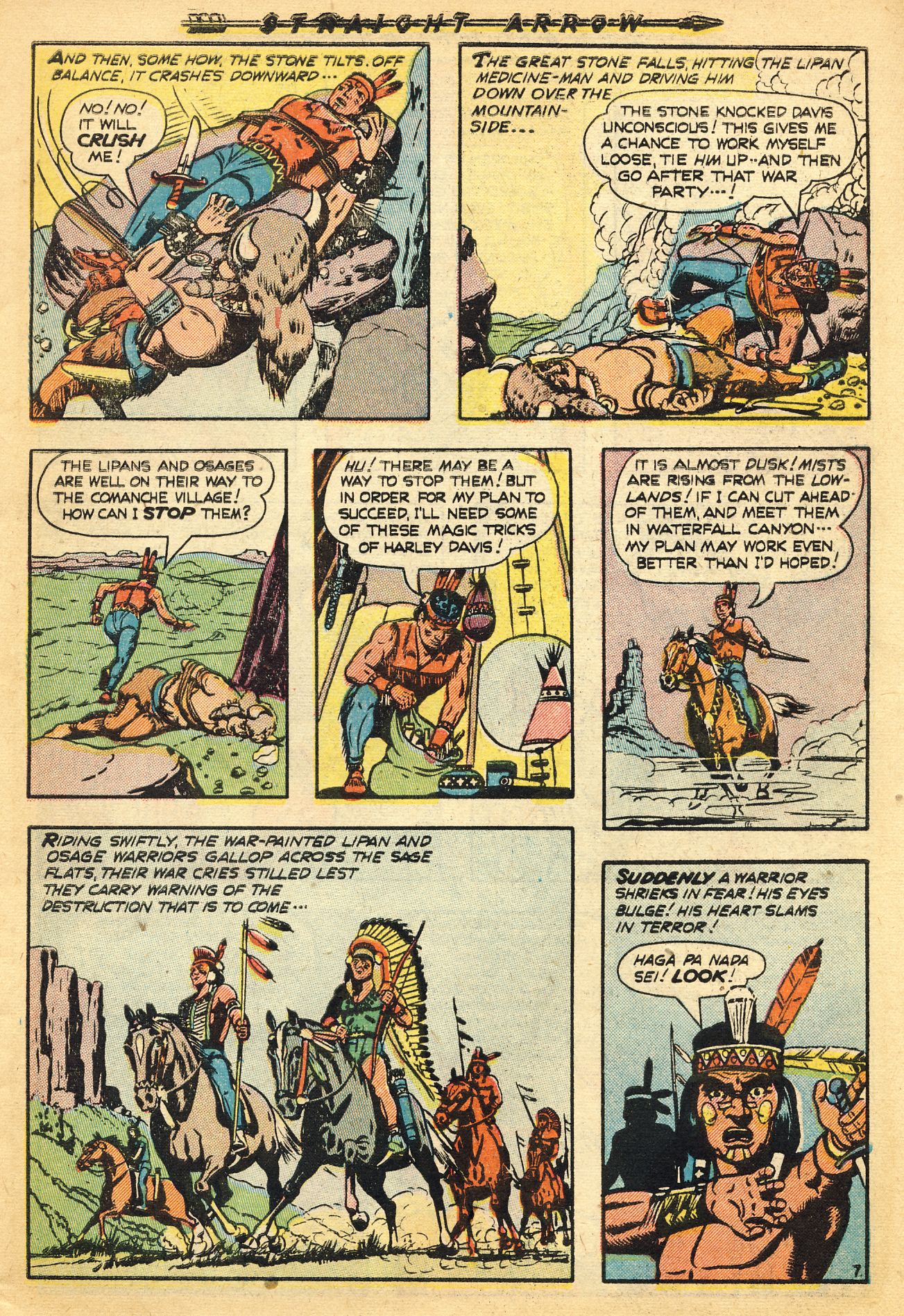 Read online Straight Arrow comic -  Issue #16 - 9