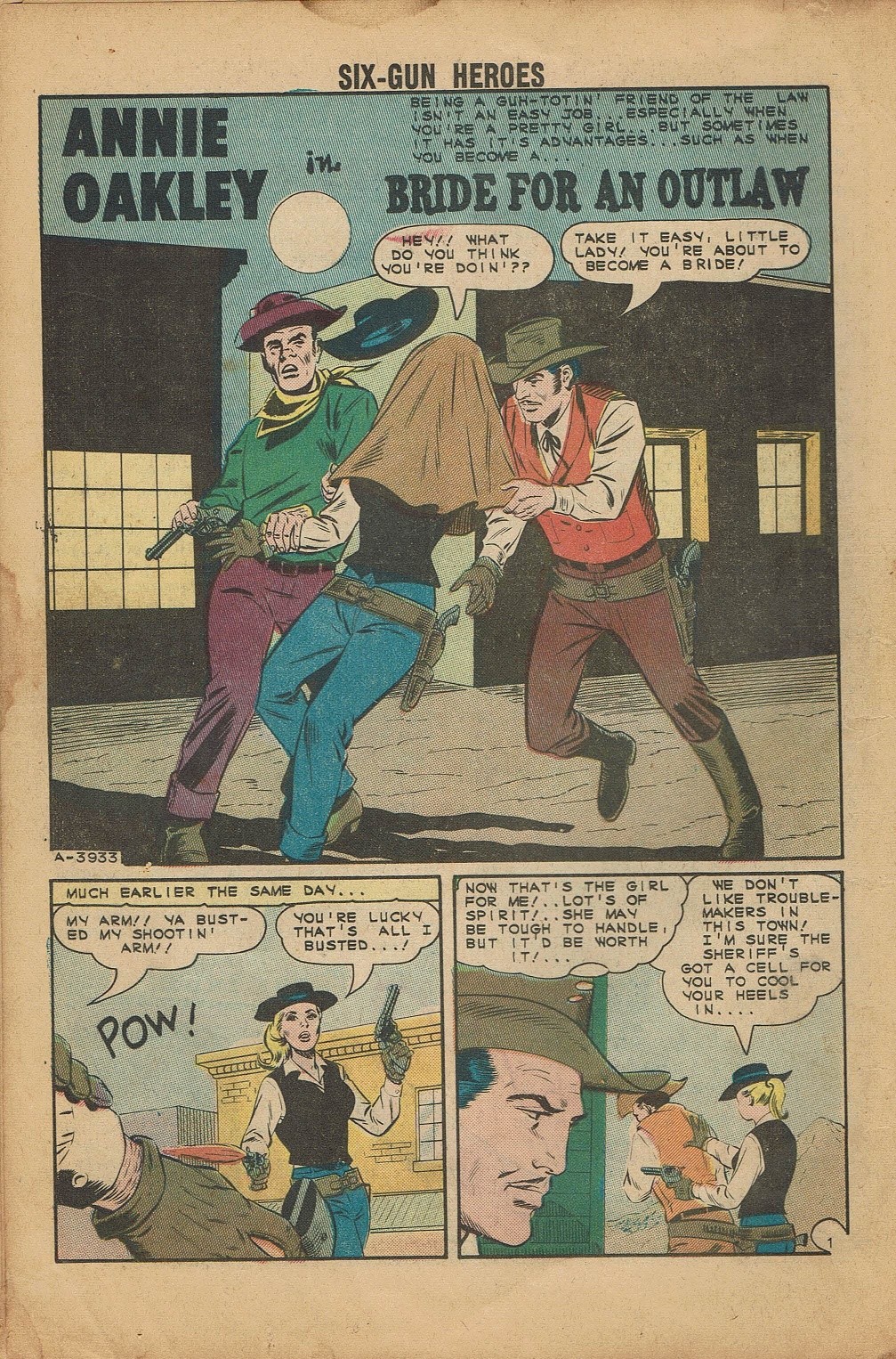 Read online Six-Gun Heroes comic -  Issue #81 - 18