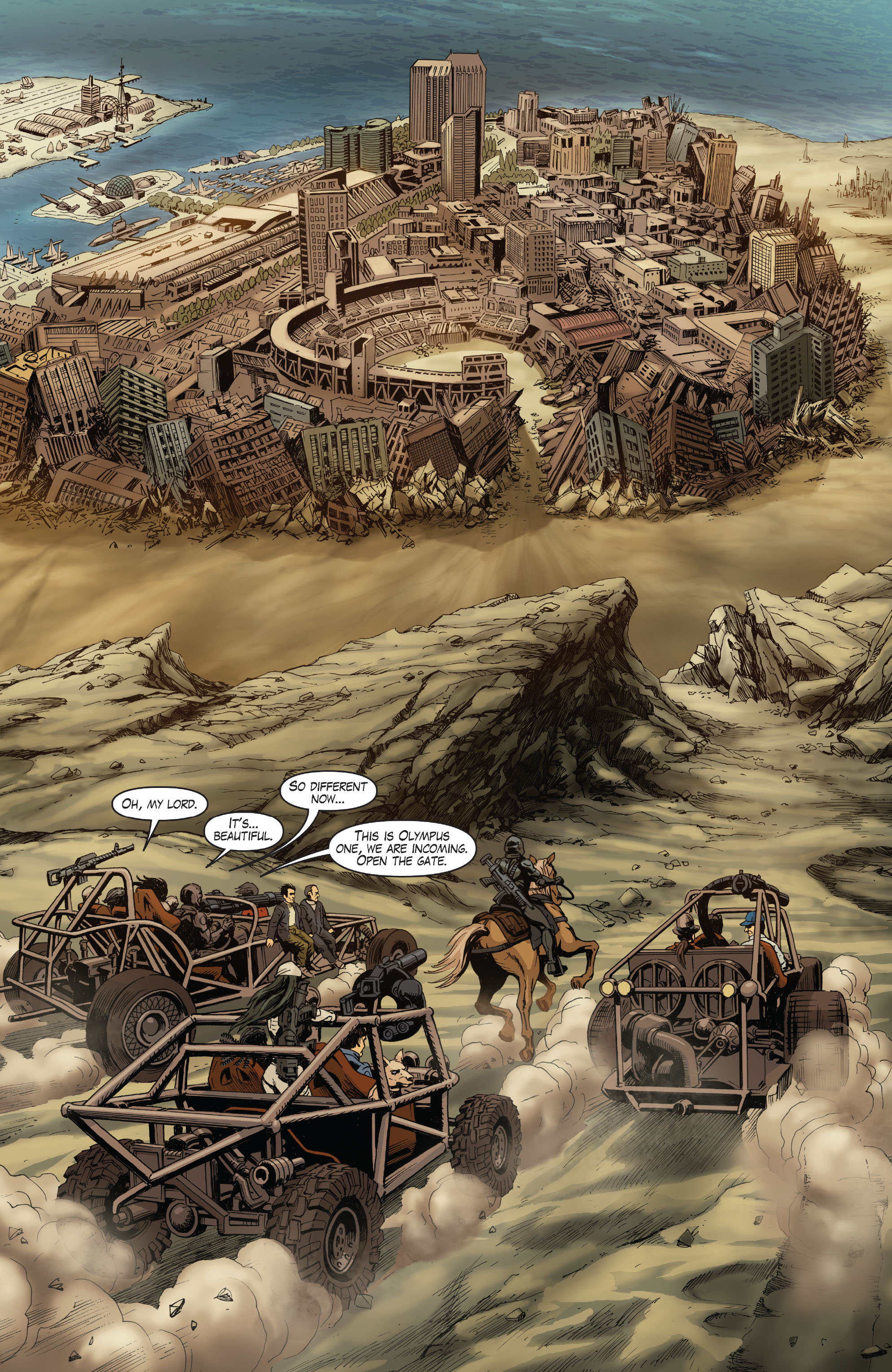 Read online Marksmen comic -  Issue #1 - 27