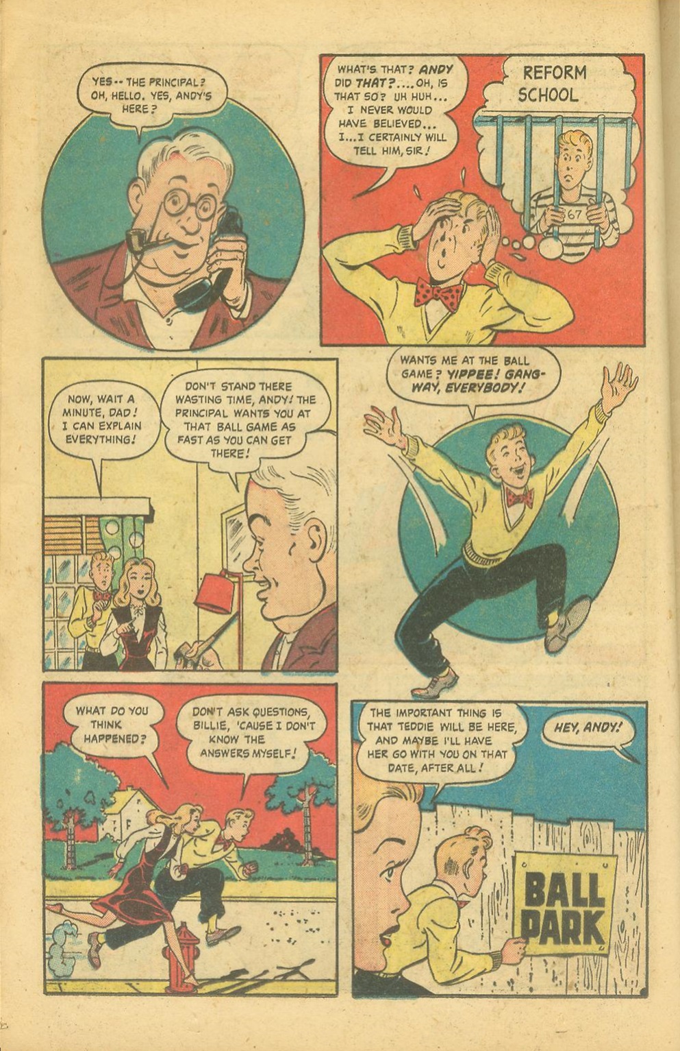 Read online Andy Comics comic -  Issue #20 - 16