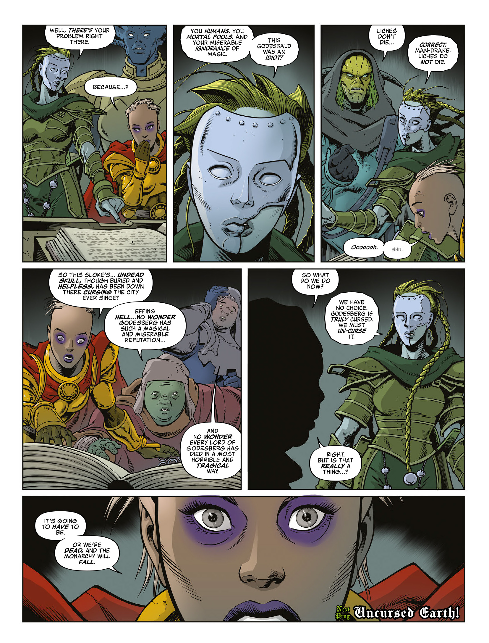 Read online 2000 AD comic -  Issue #2362 - 98