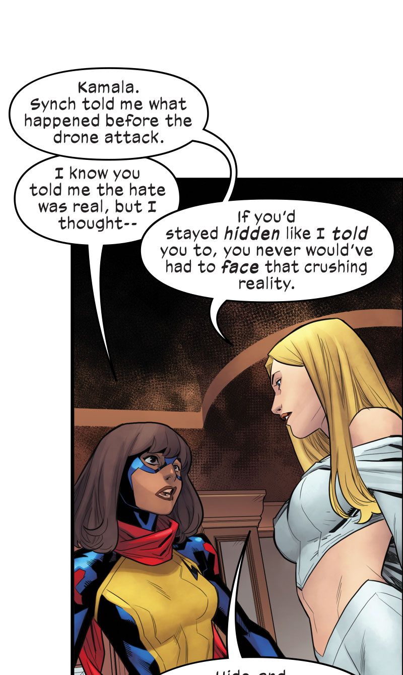Read online Ms. Marvel: The New Mutant Infinity Comics comic -  Issue #2 - 77