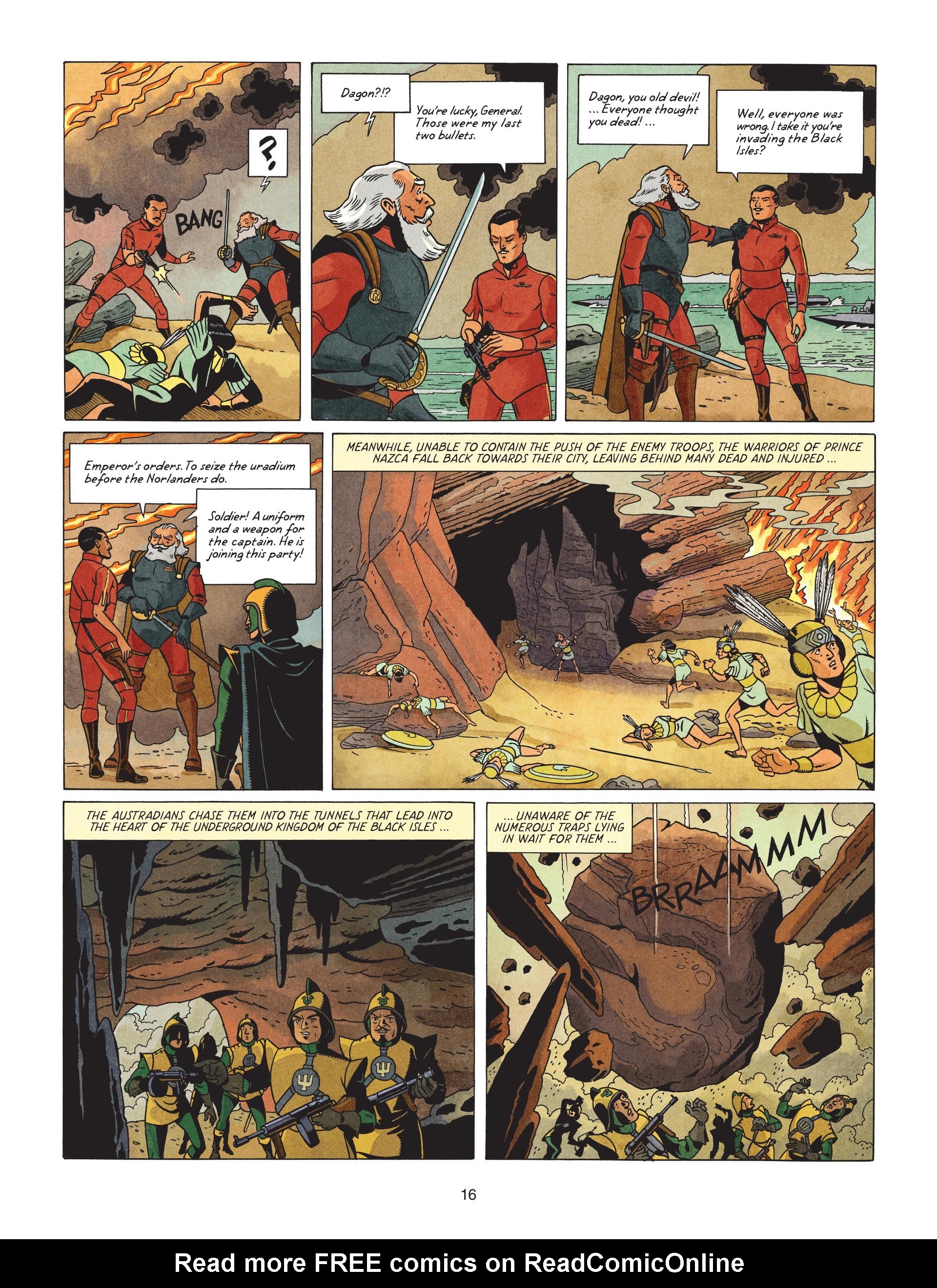 Read online Before Blake & Mortimer comic -  Issue #2 - 17