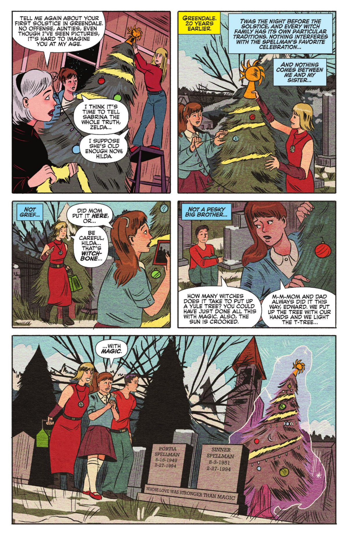 Read online Sabrina the Teenage Witch Holiday Special comic -  Issue # Full - 15