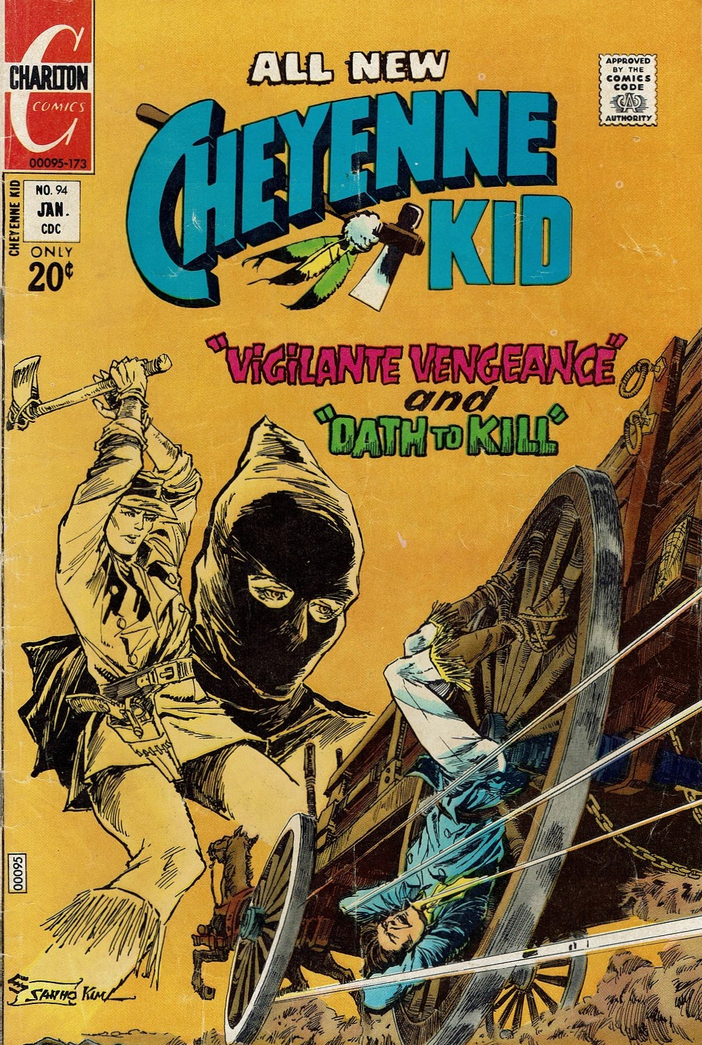 Read online Cheyenne Kid comic -  Issue #94 - 1
