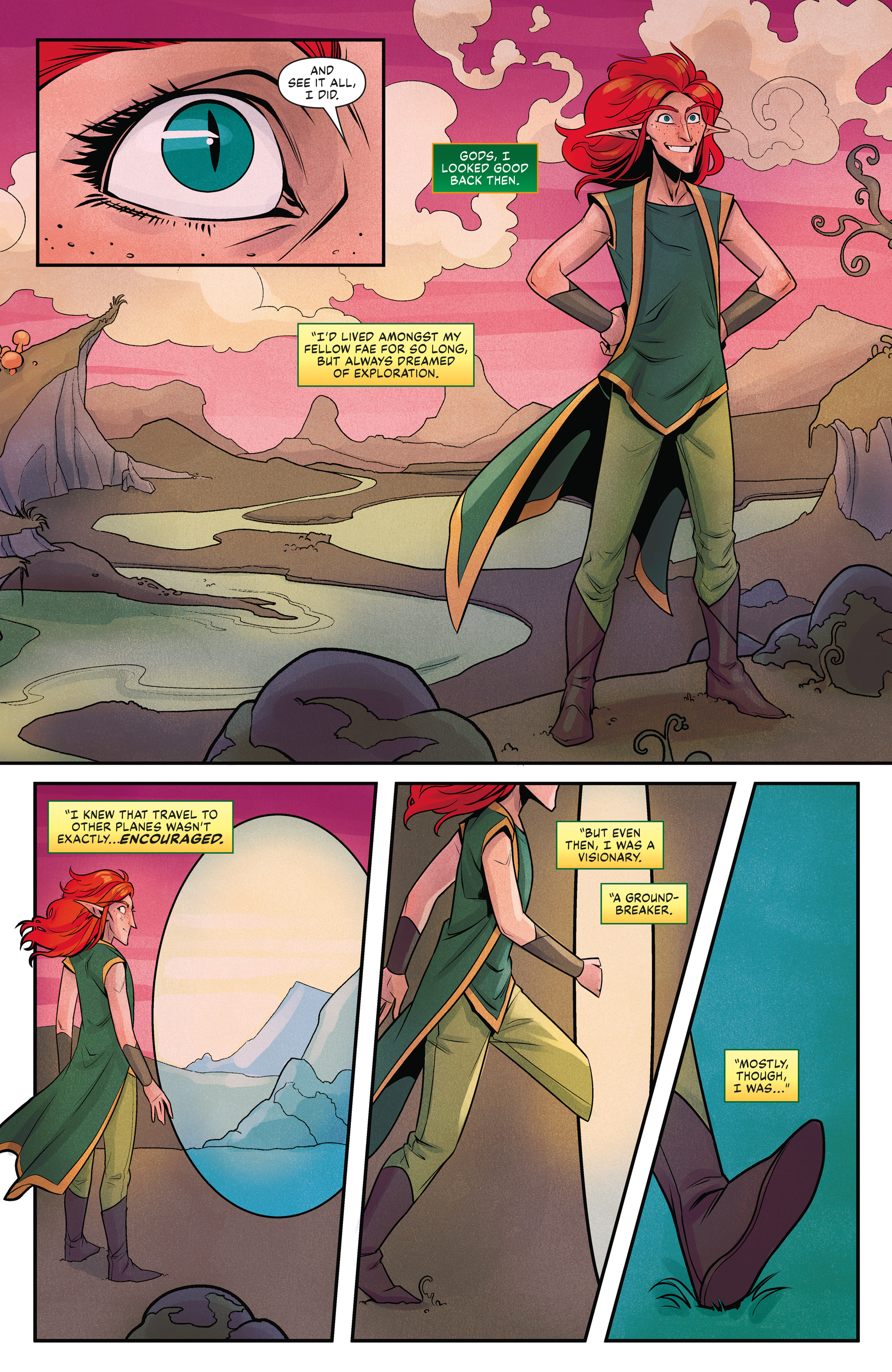 Read online Critical Role: The Tales of Exandria: Artagan comic -  Issue #2 - 5