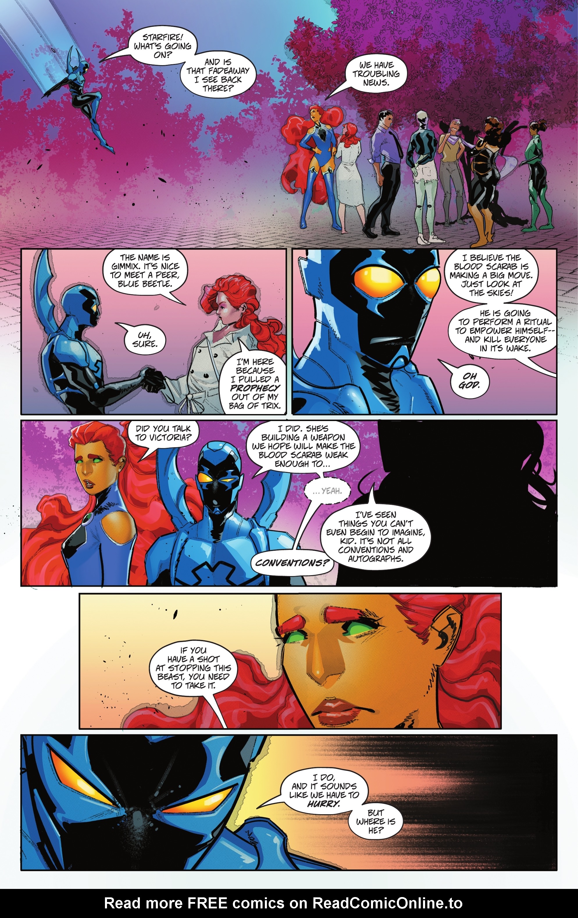 Read online Blue Beetle (2023) comic -  Issue #5 - 10