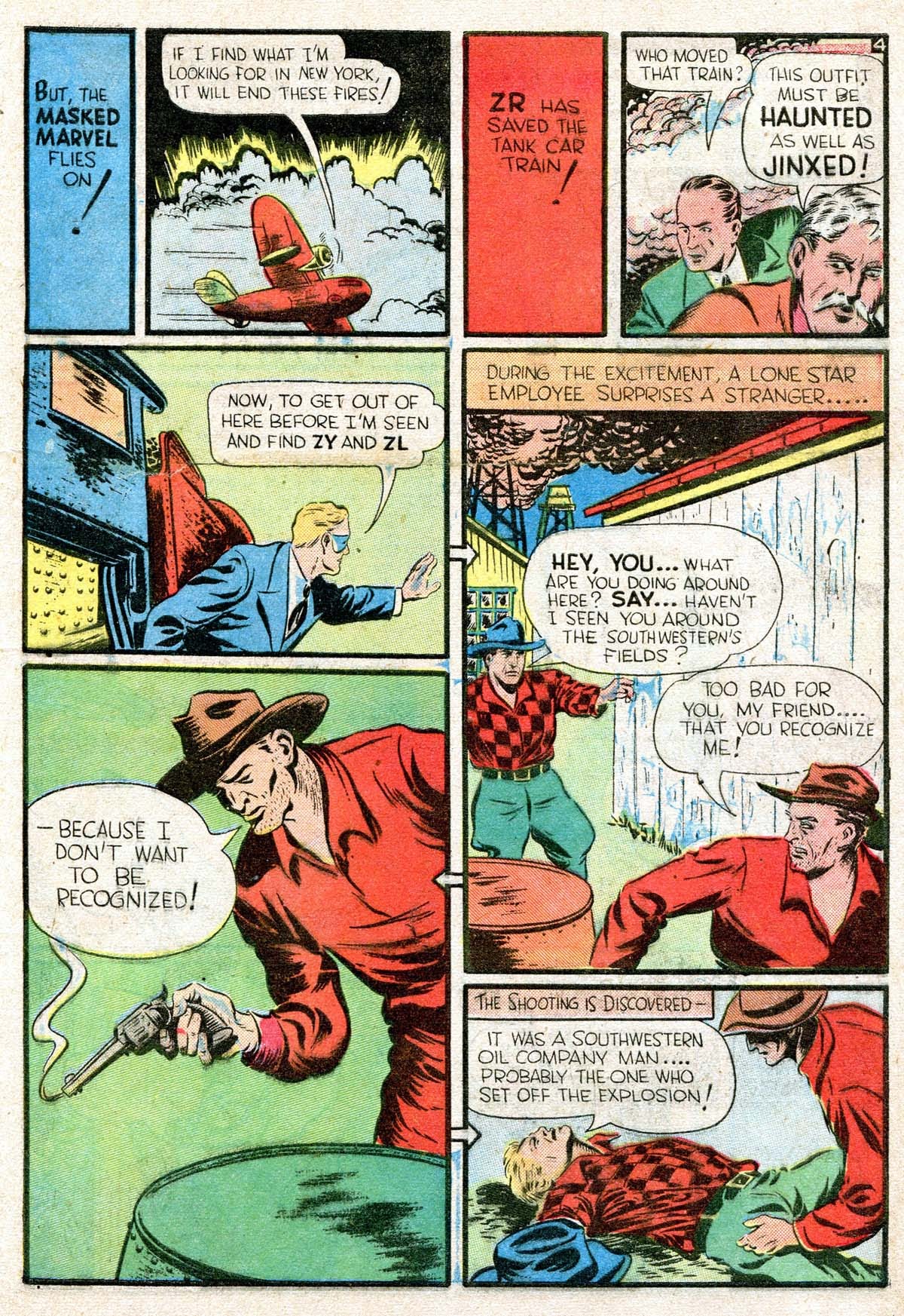 Read online Masked Marvel comic -  Issue #2 - 25