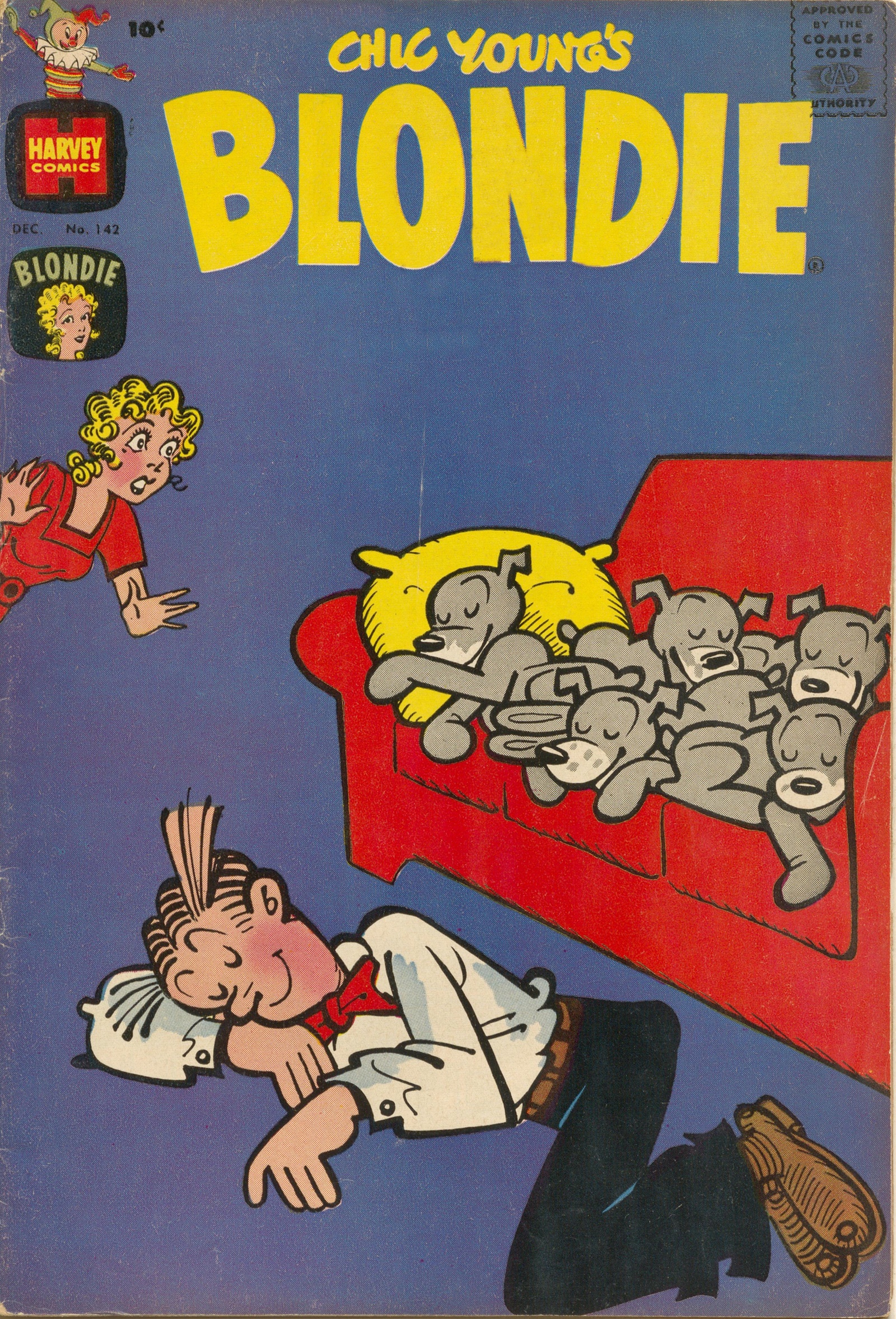 Read online Blondie Comics (1960) comic -  Issue #142 - 1