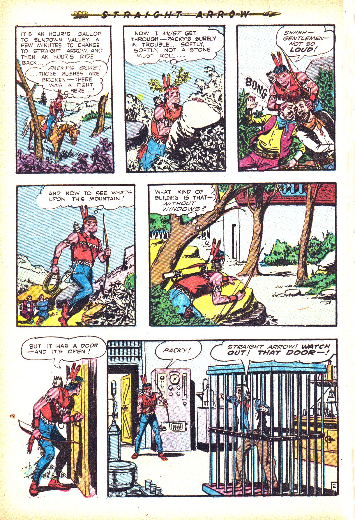 Read online Straight Arrow comic -  Issue #30 - 28