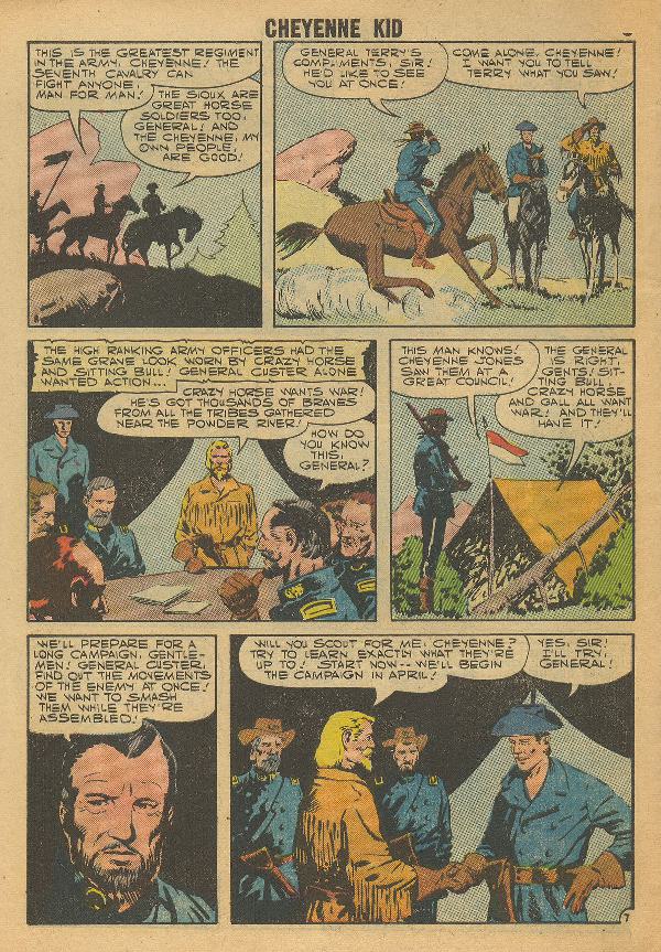 Read online Cheyenne Kid comic -  Issue #10 - 11
