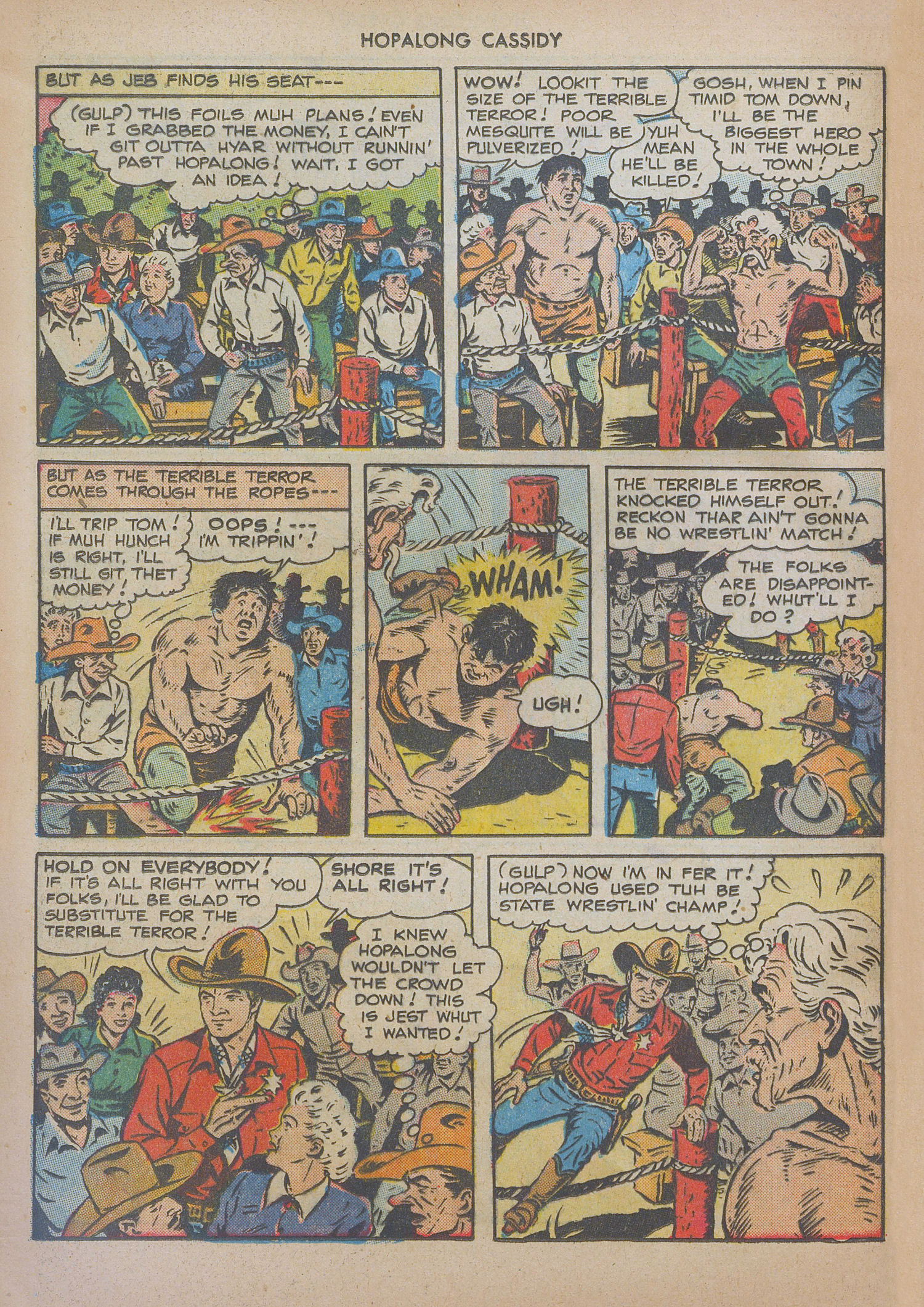 Read online Hopalong Cassidy comic -  Issue #27 - 30