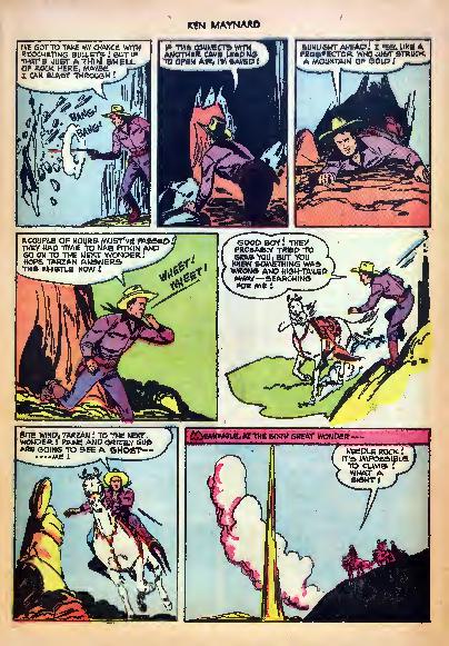 Read online Ken Maynard Western comic -  Issue #7 - 28