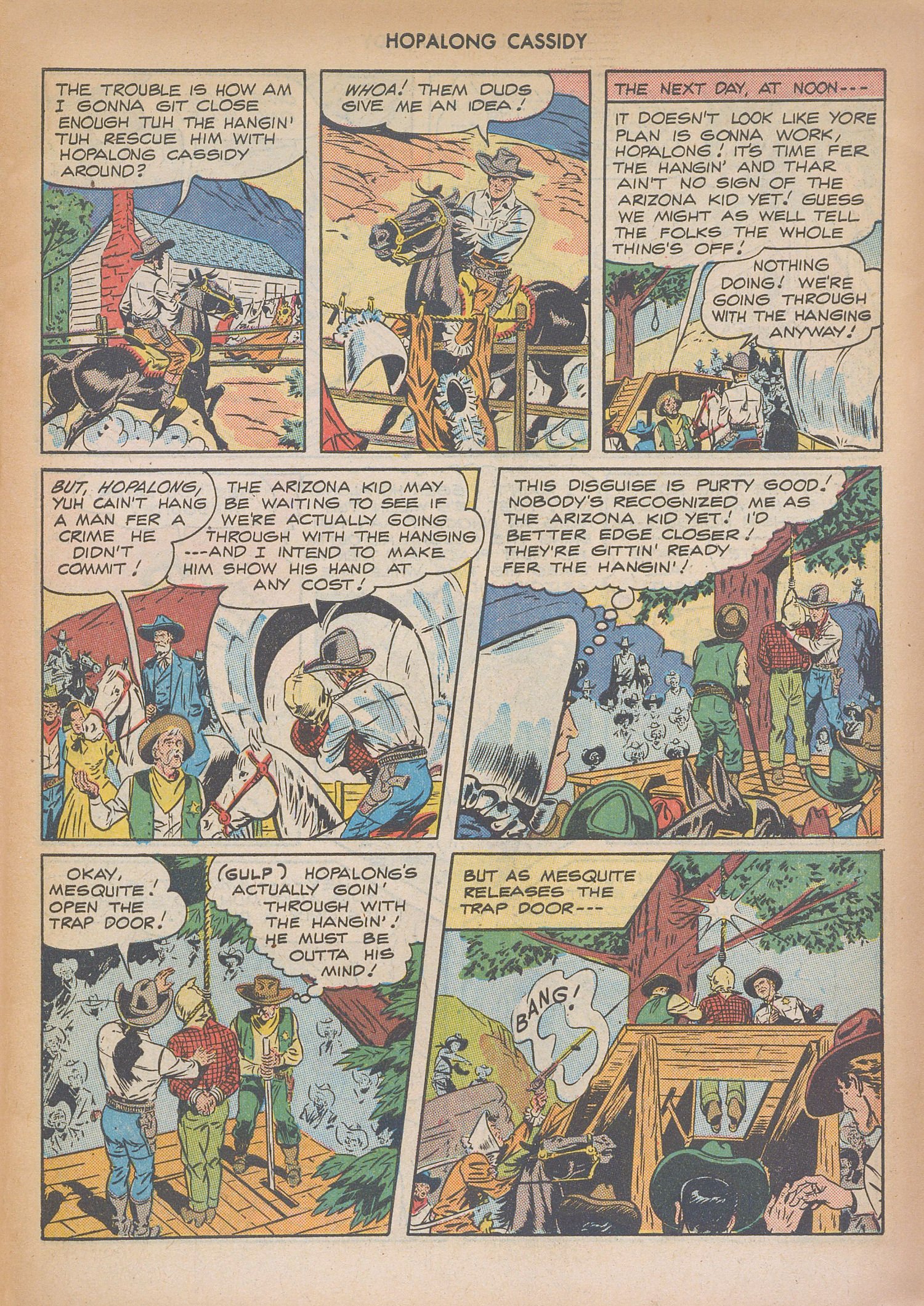 Read online Hopalong Cassidy comic -  Issue #22 - 19