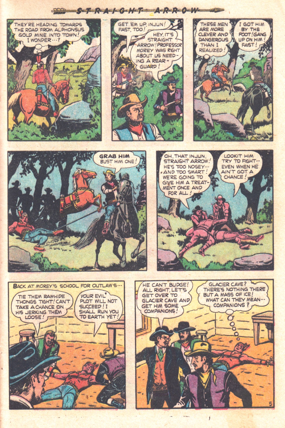 Read online Straight Arrow comic -  Issue #18 - 7