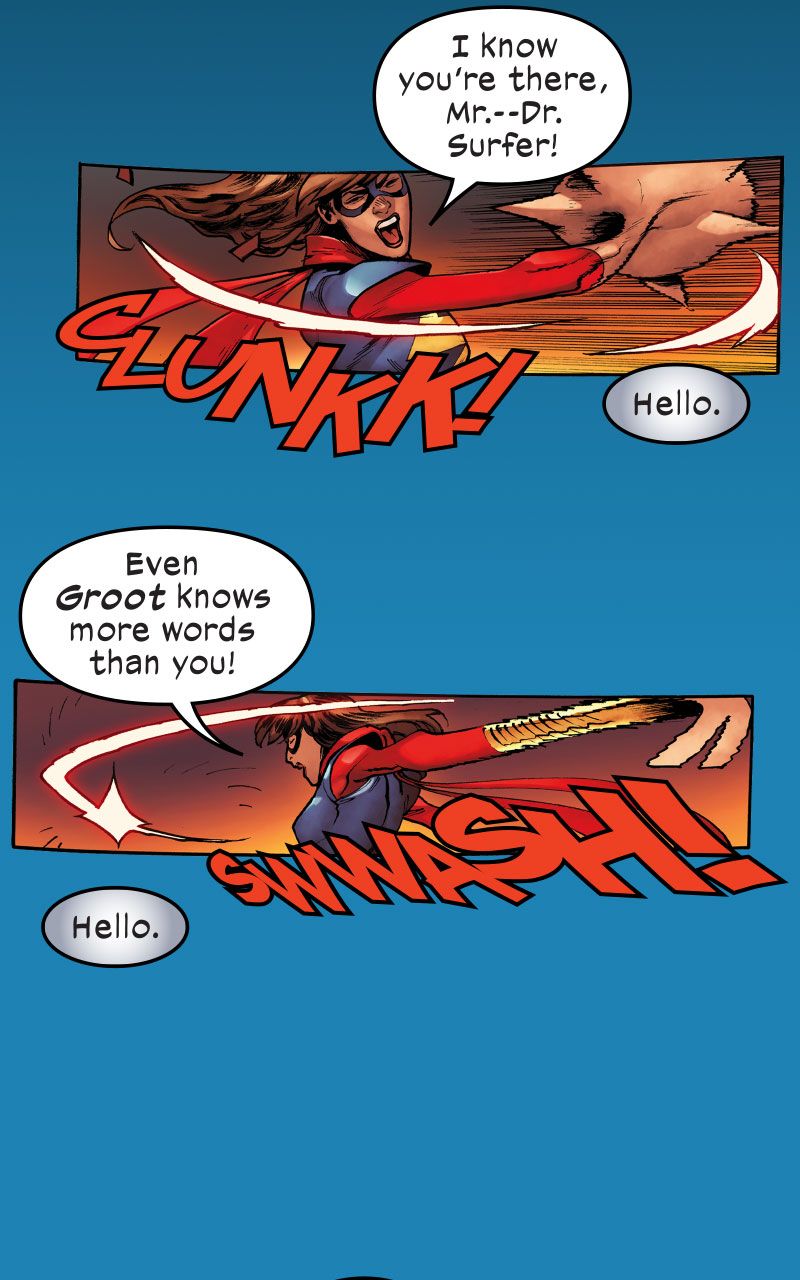 Read online Ms. Marvel: The New Mutant Infinity Comics comic -  Issue #2 - 88