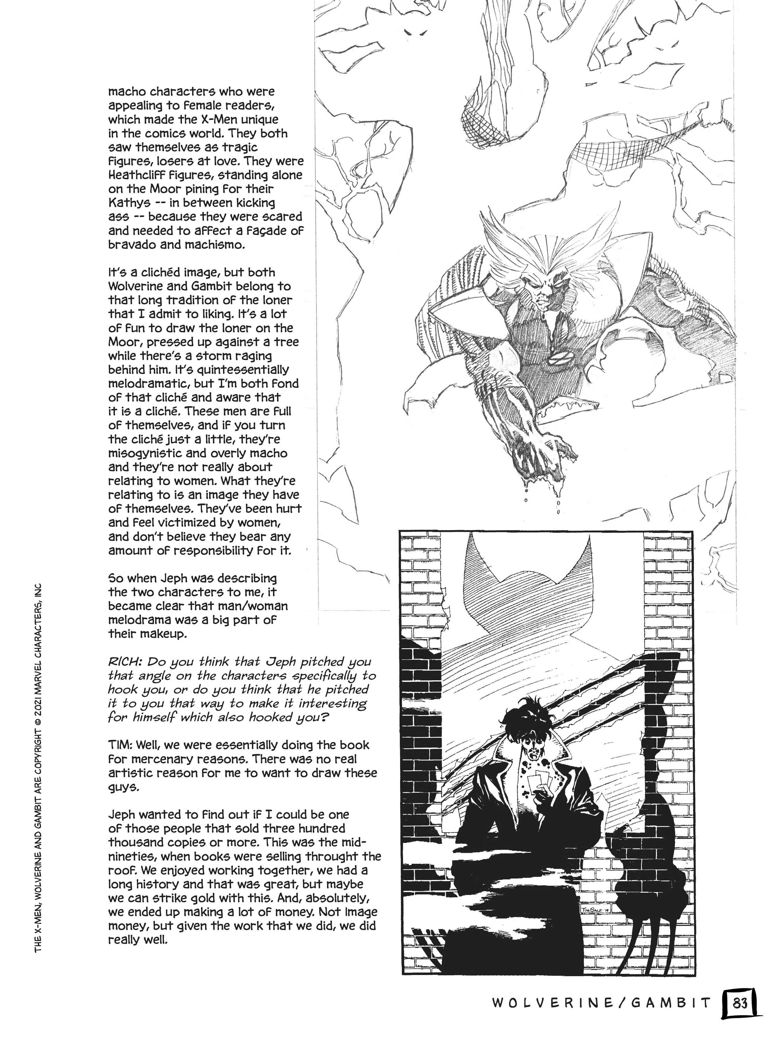 Read online Drawing Heroes in the Backyard: Tim Sale Black and White, Revised and Expanded comic -  Issue # TPB (Part 1) - 72
