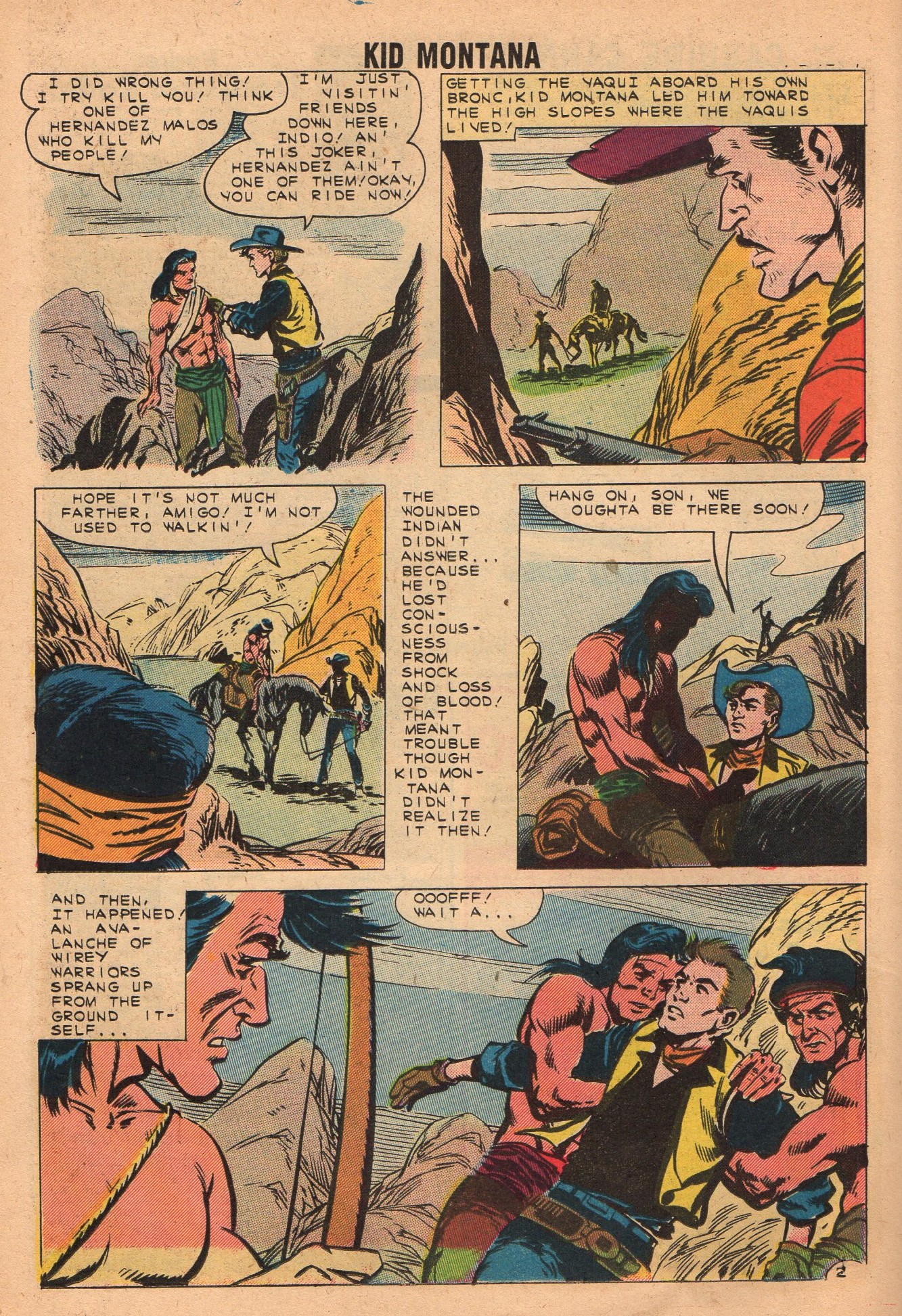 Read online Kid Montana comic -  Issue #30 - 16