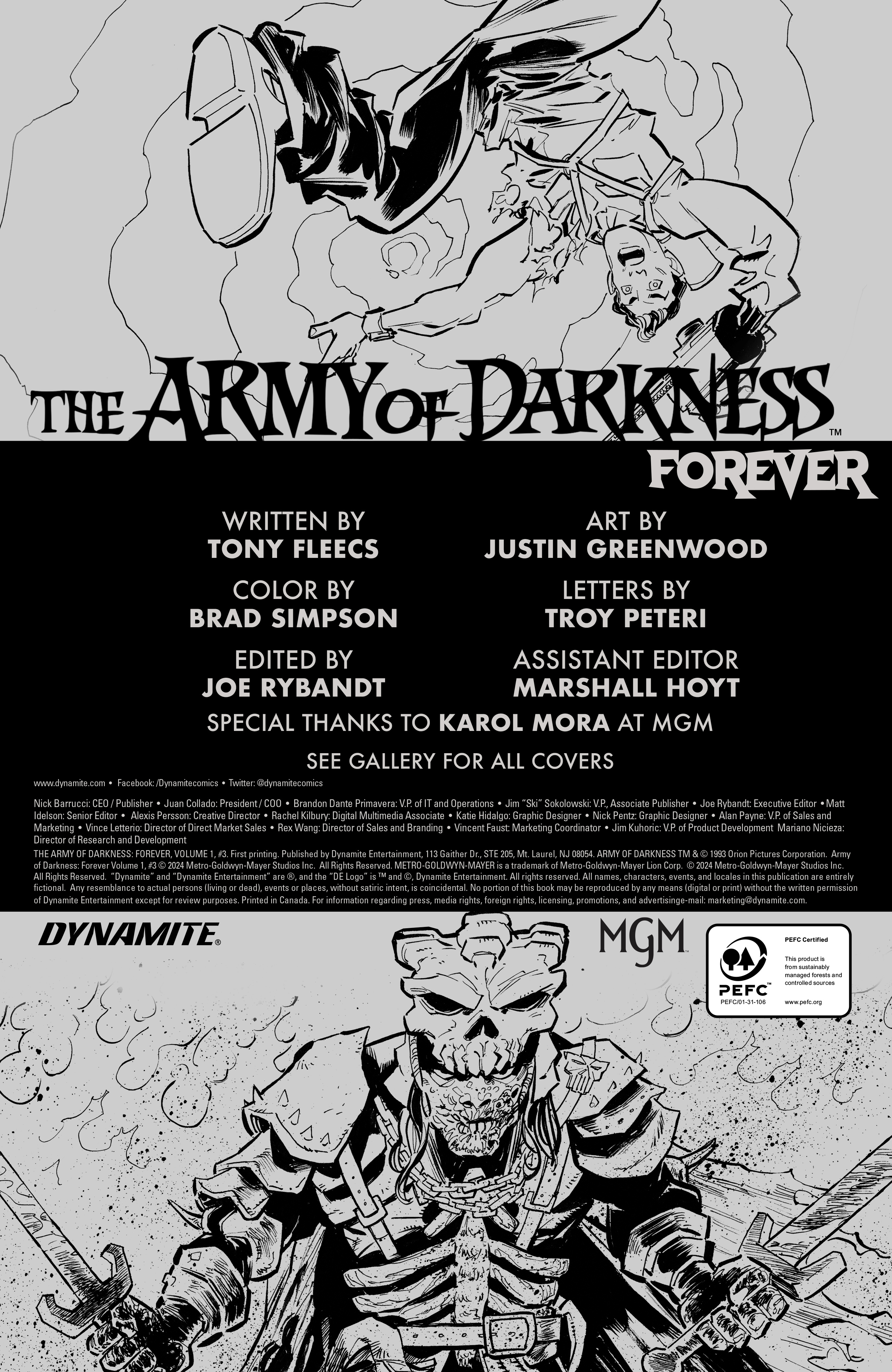 Read online Army of Darkness Forever comic -  Issue #3 - 5