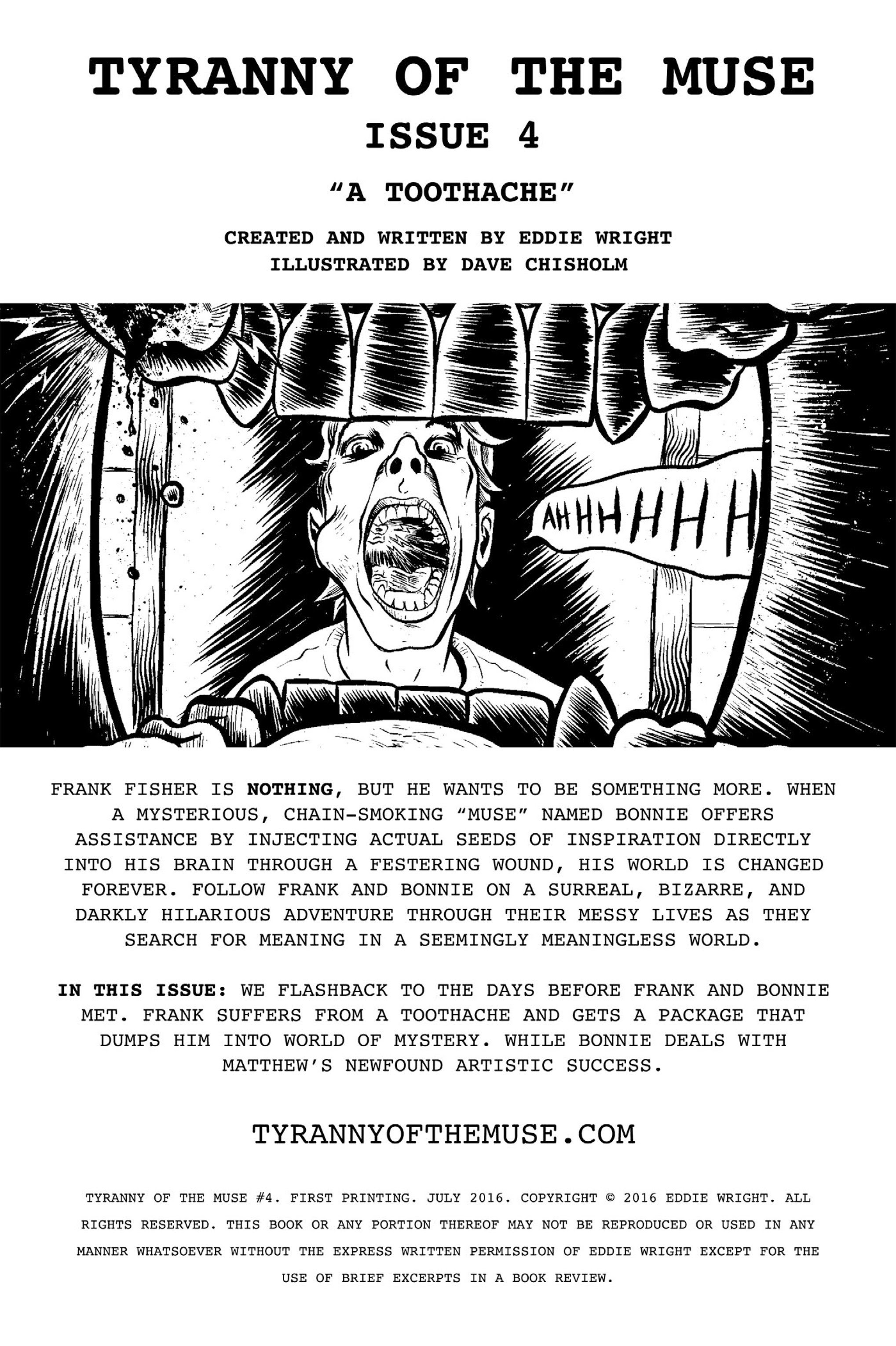 Read online Tyranny of The Muse comic -  Issue #4 - 2