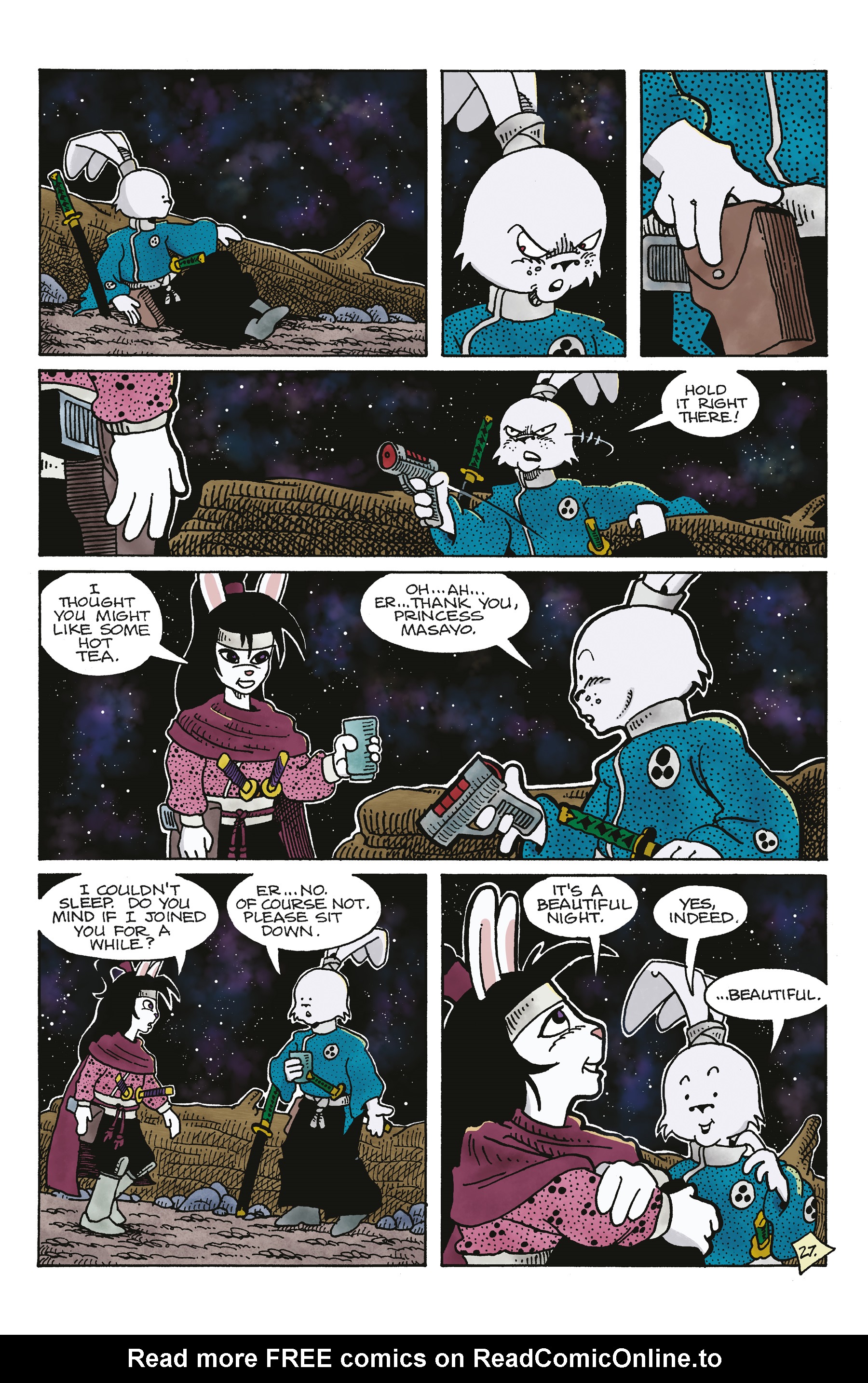 Read online Space Usagi: Death and Honor comic -  Issue #2 - 29