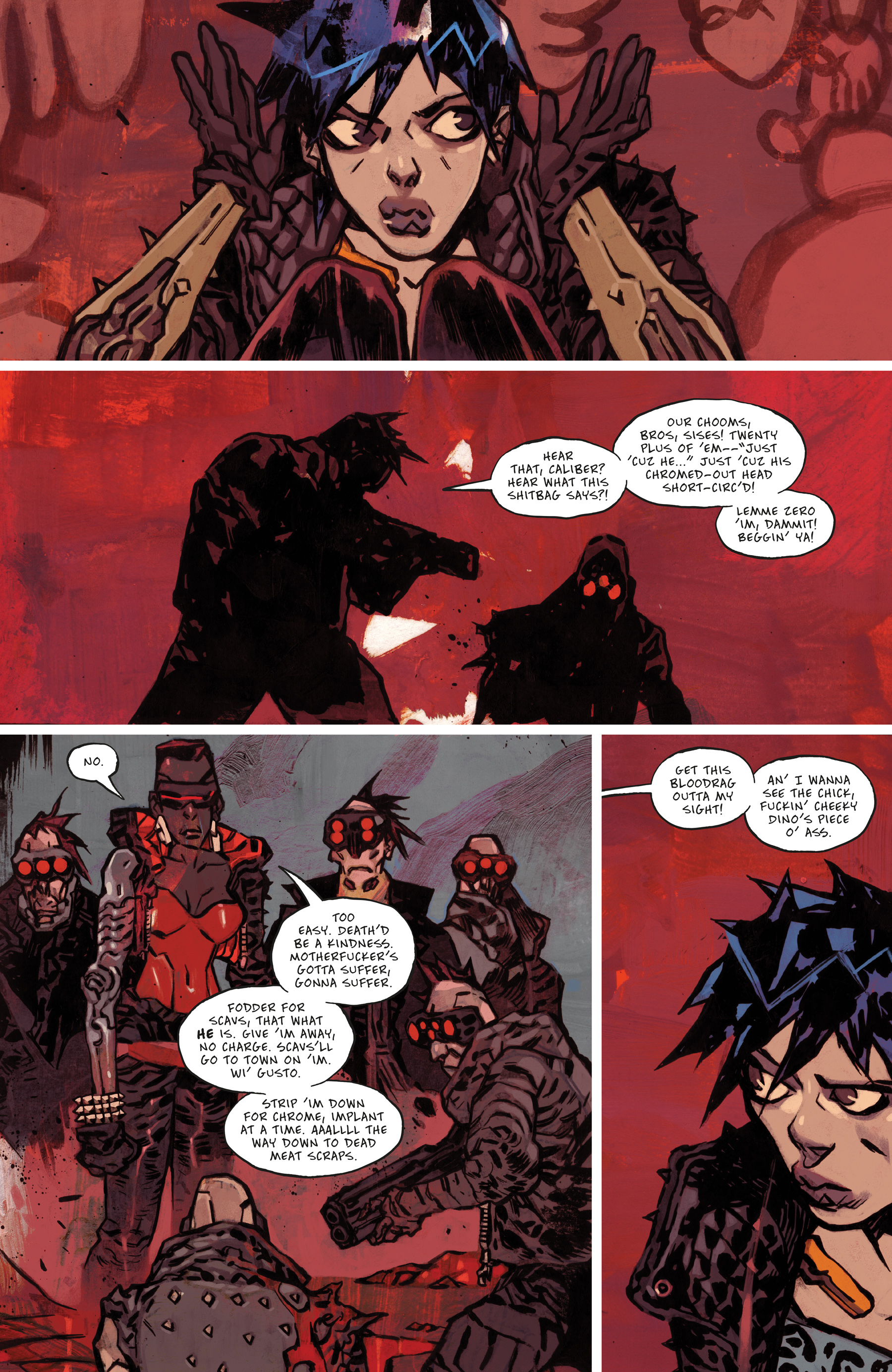 Read online Cyberpunk 2077: XOXO comic -  Issue #4 - 10