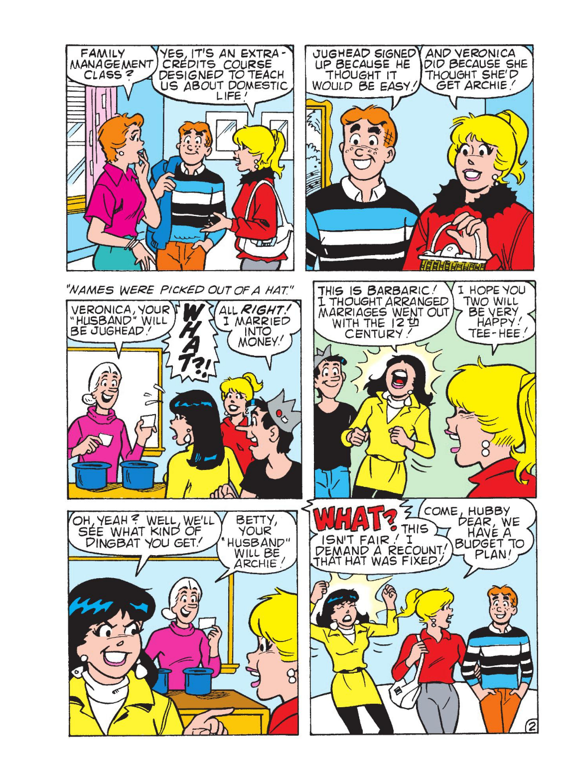 Read online World of Betty & Veronica Digest comic -  Issue #31 - 54