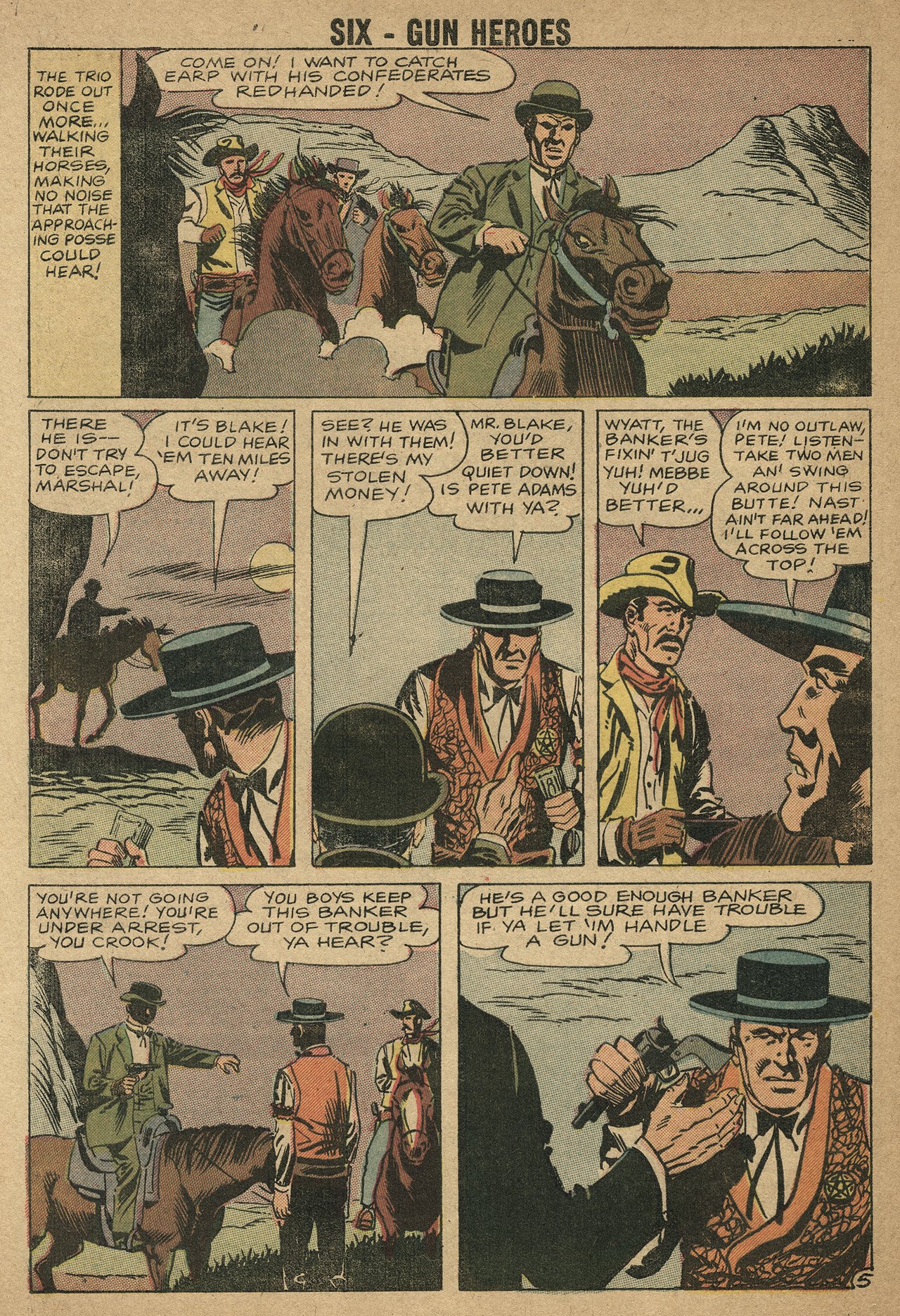 Read online Six-Gun Heroes comic -  Issue #50 - 31