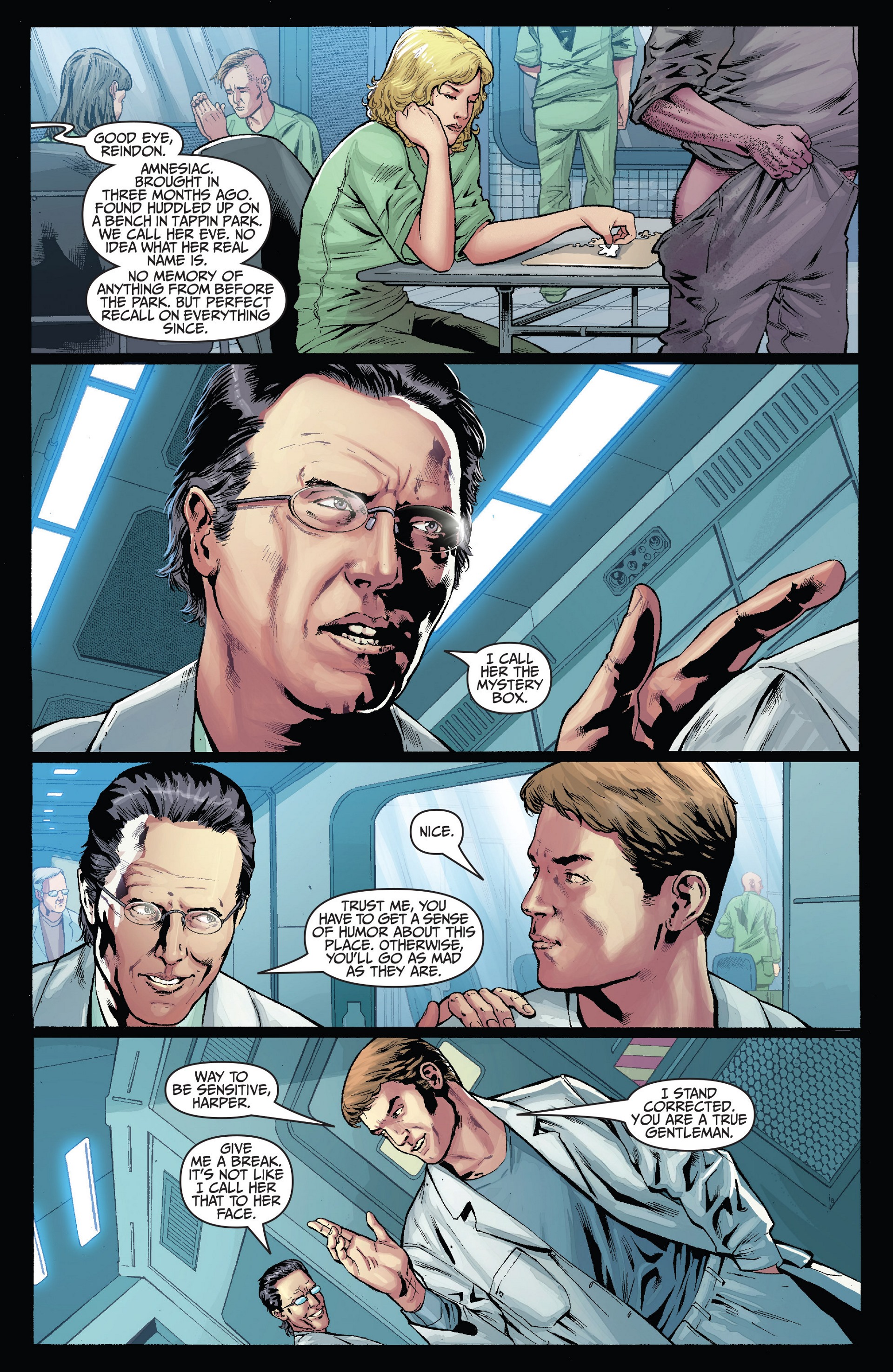 Read online (New) Battlestar Galactica: Six comic -  Issue #1 - 9