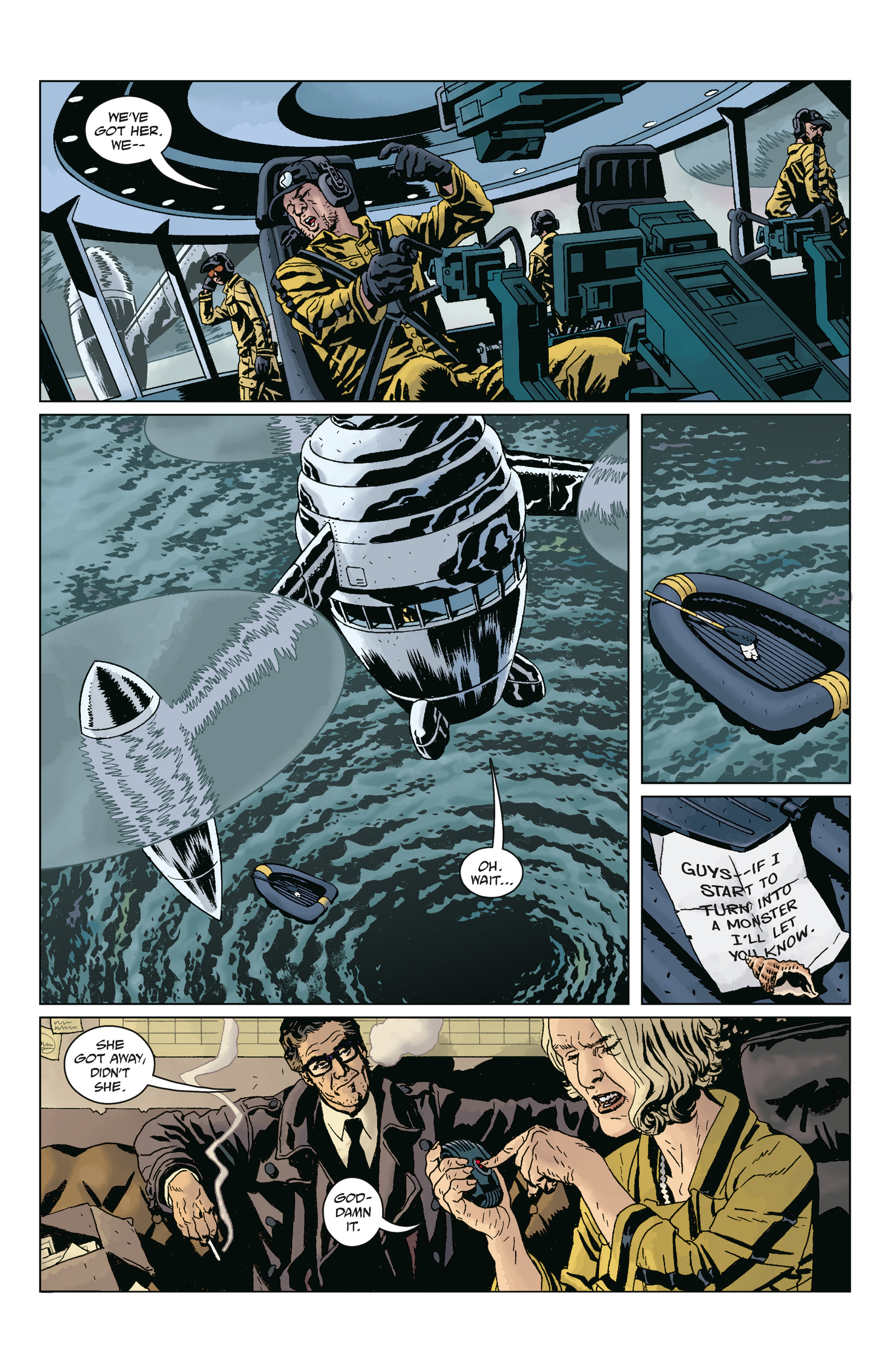 Read online Giant Robot Hellboy comic -  Issue #3 - 21