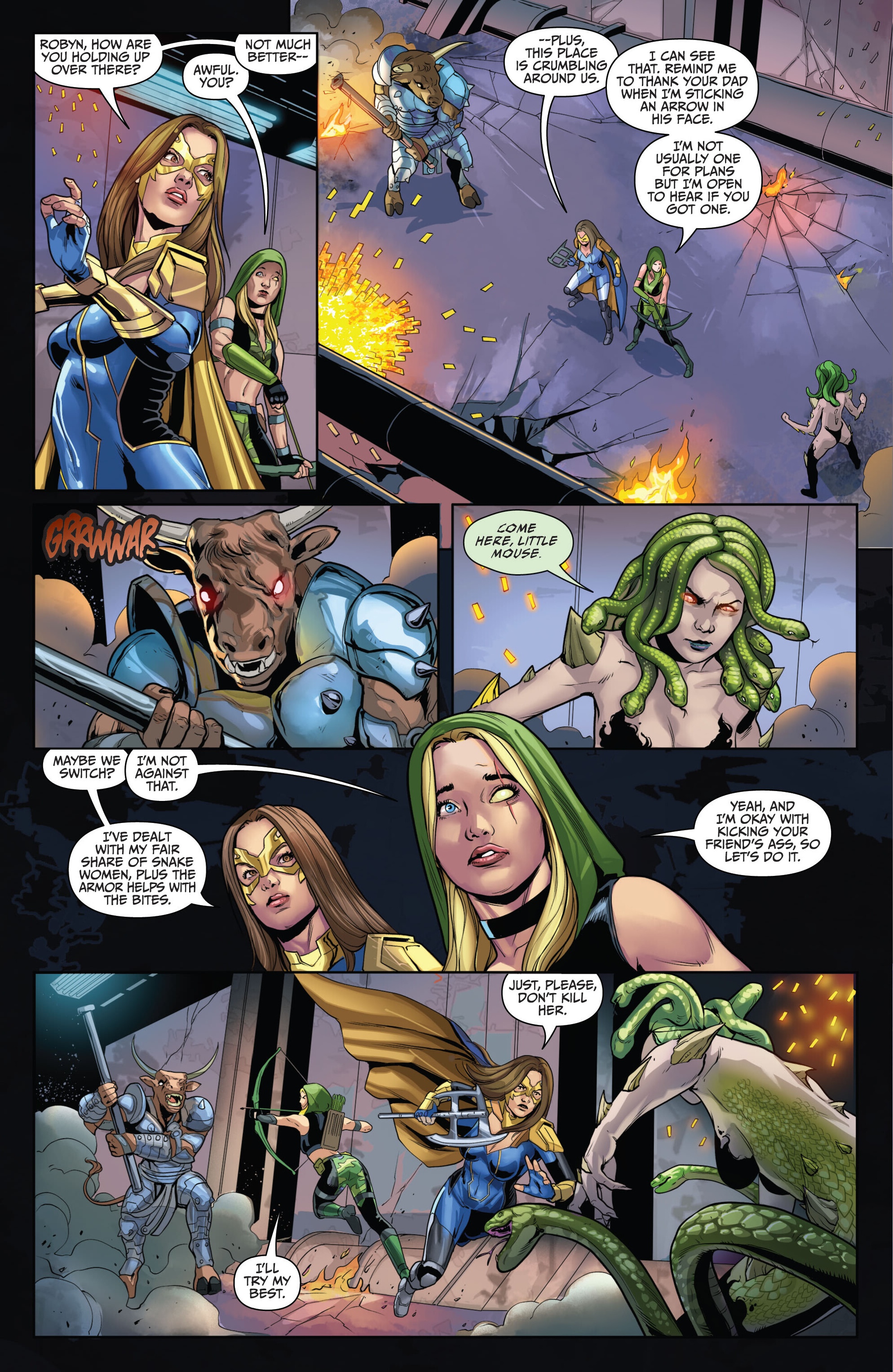 Read online Fairy Tale Team Up: Robyn Hood & Belle comic -  Issue # Full - 46