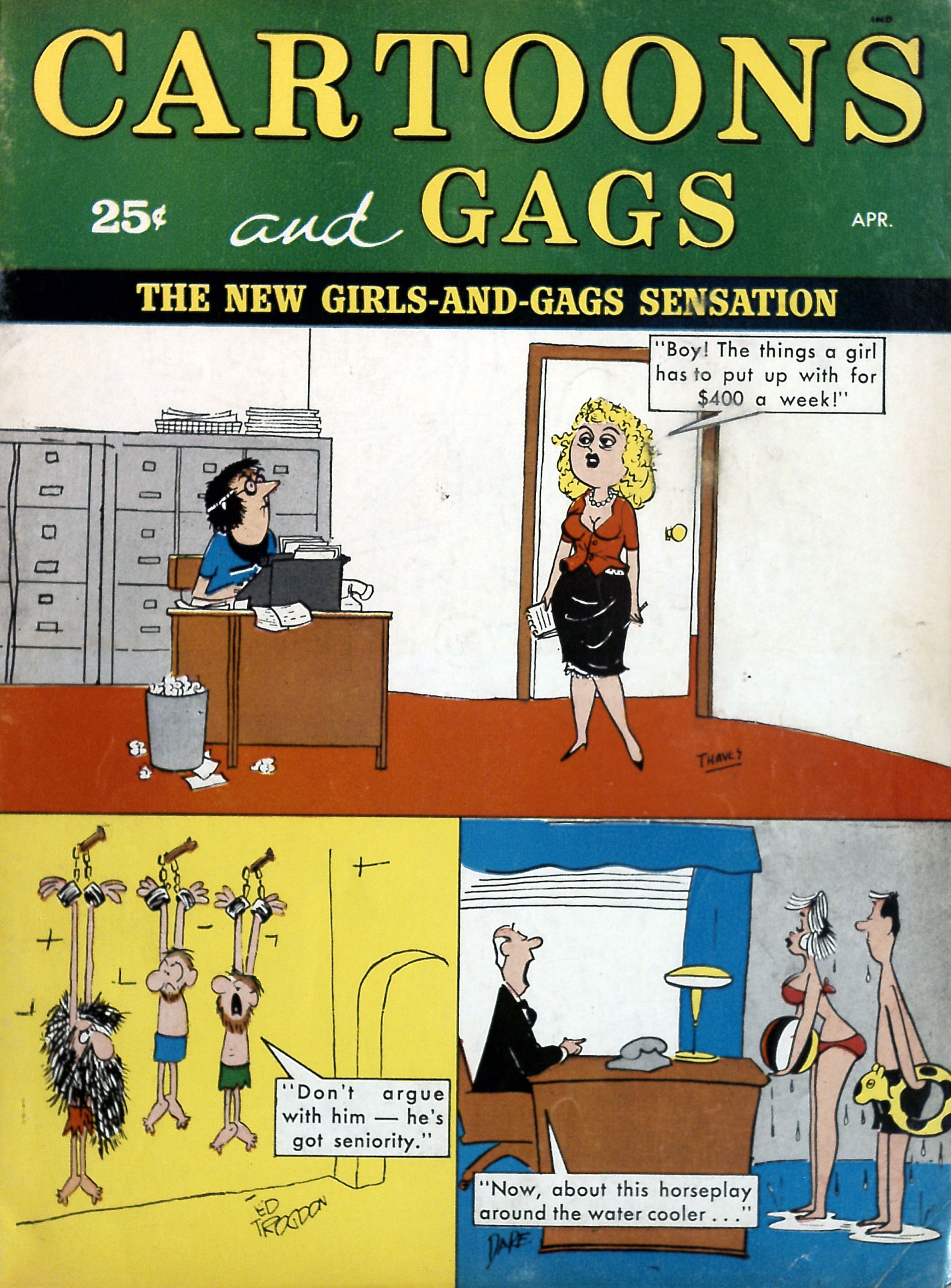 Read online Cartoons and Gags comic -  Issue #33 - 1
