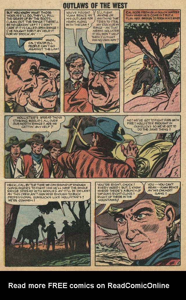 Read online Outlaws of the West comic -  Issue #16 - 13