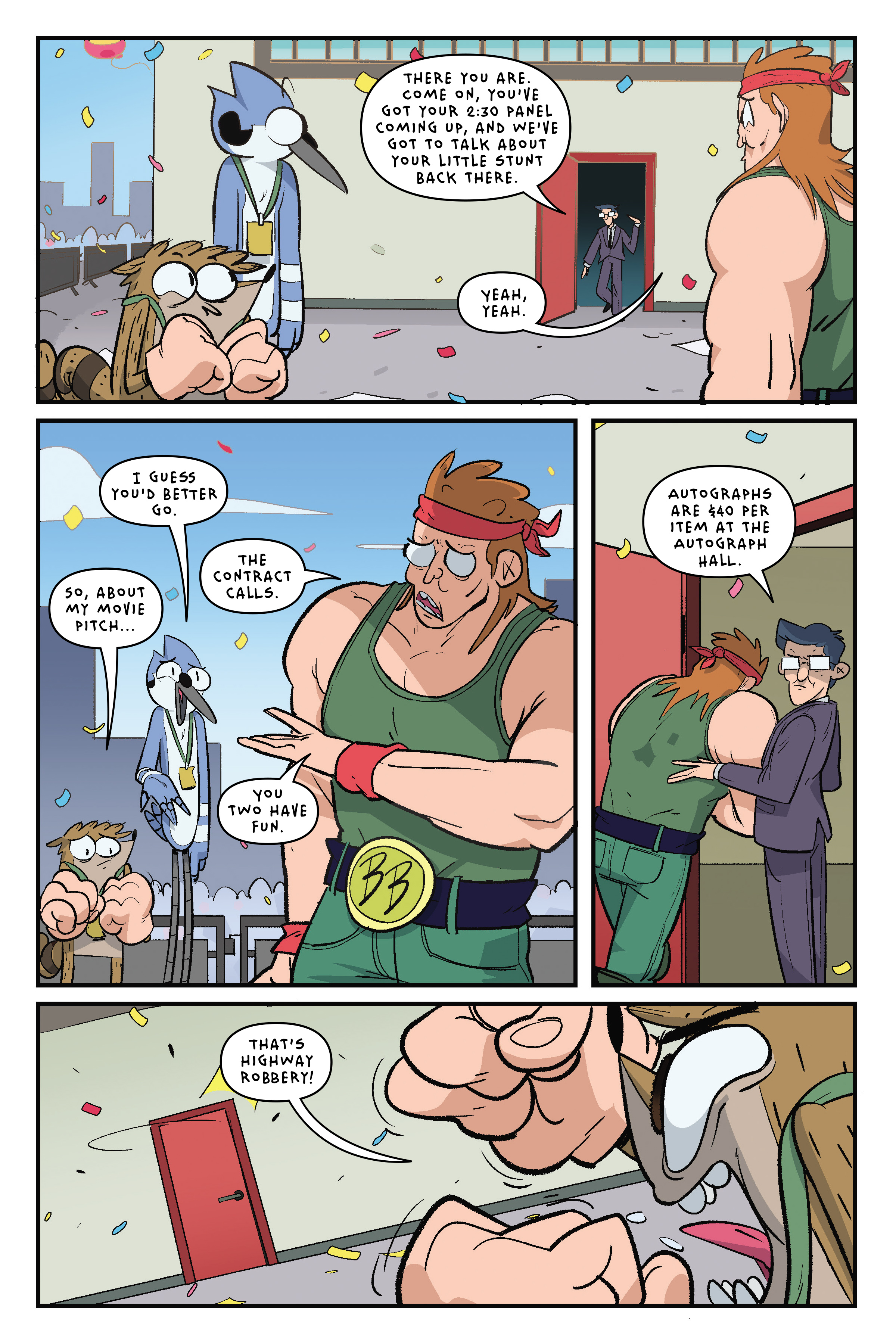 Read online Regular Show: Comic Conned comic -  Issue # TPB - 98