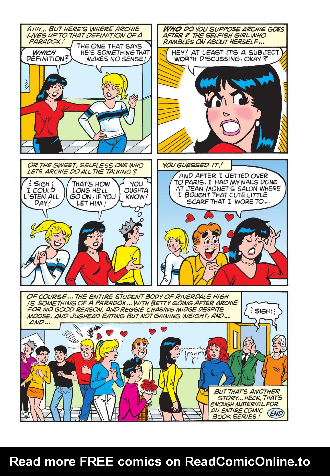 Read online World of Betty & Veronica Digest comic -  Issue #18 - 123
