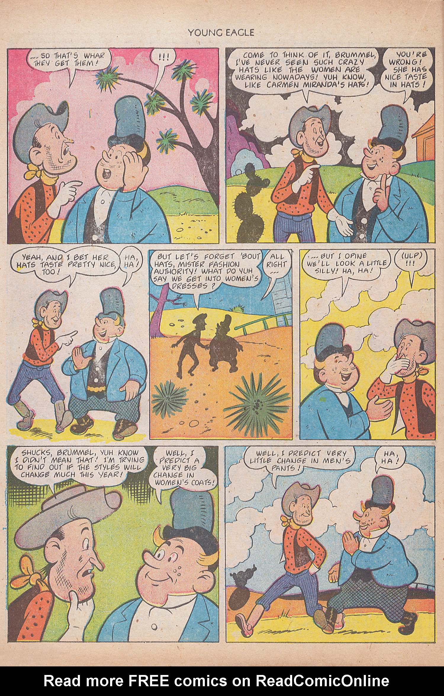 Read online Young Eagle comic -  Issue #8 - 24