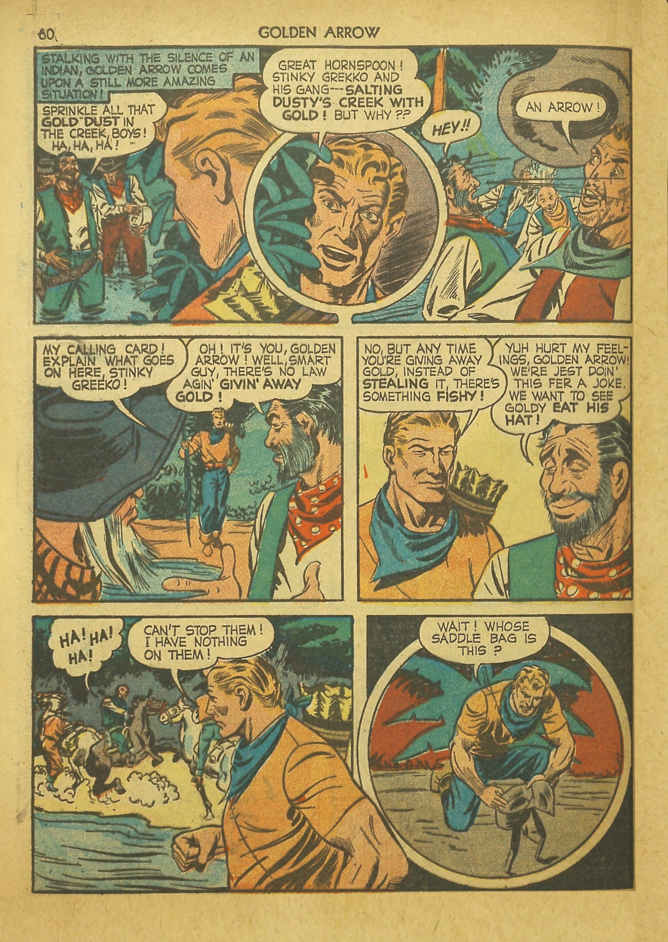 Read online Golden Arrow comic -  Issue #2 - 59