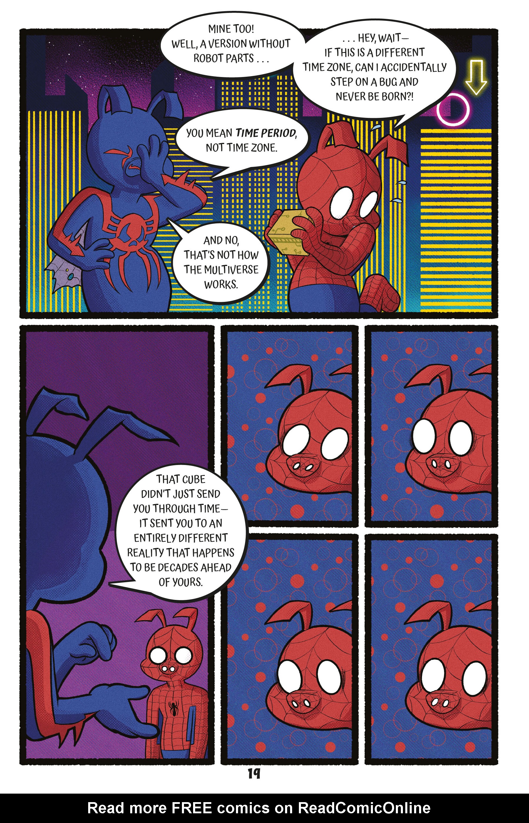 Read online Spider-Ham: A Pig in Time comic -  Issue # TPB - 22