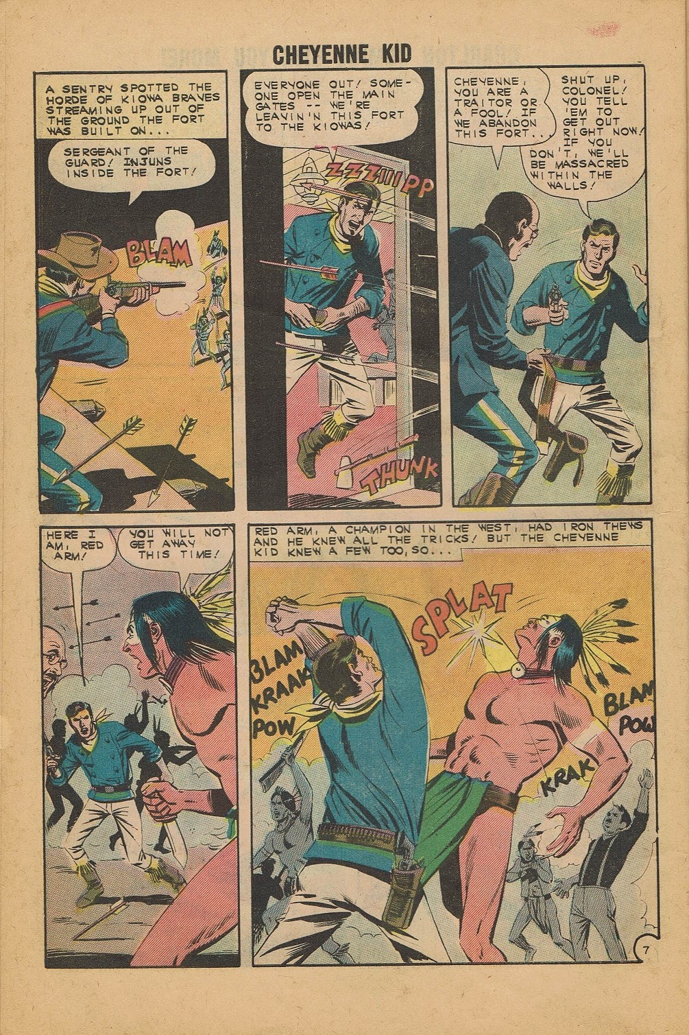 Read online Cheyenne Kid comic -  Issue #36 - 10