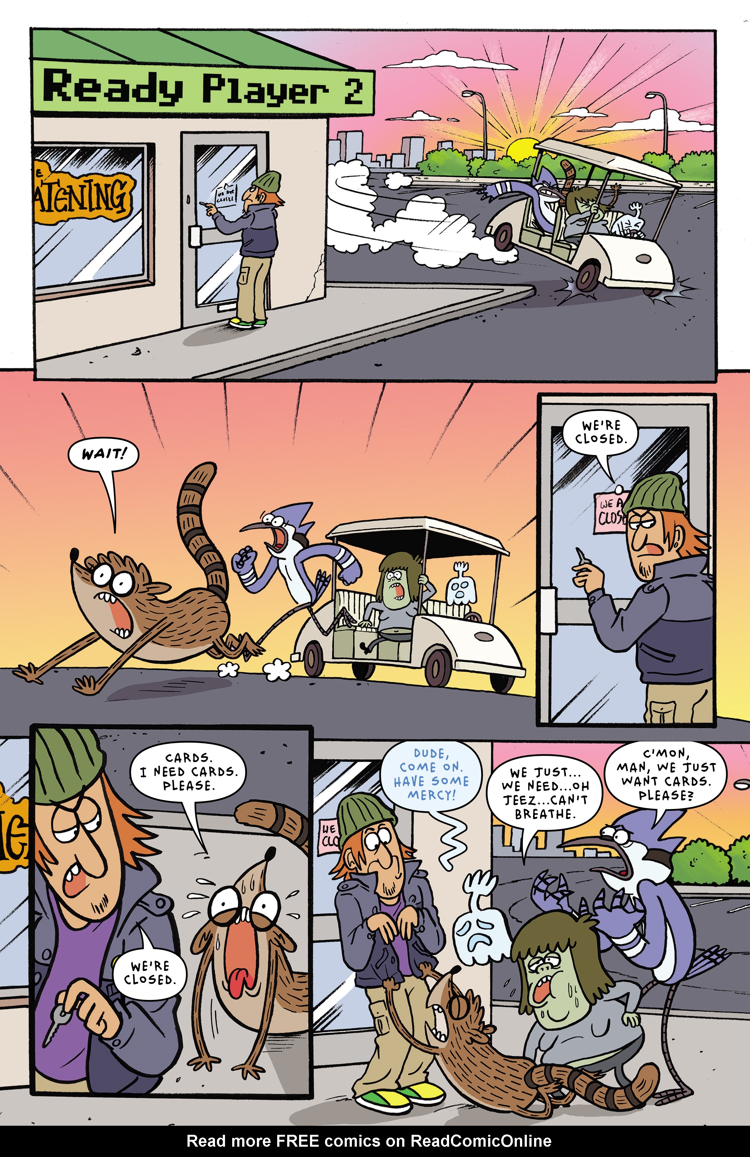 Read online Regular Show: The Meatening comic -  Issue # TPB - 85