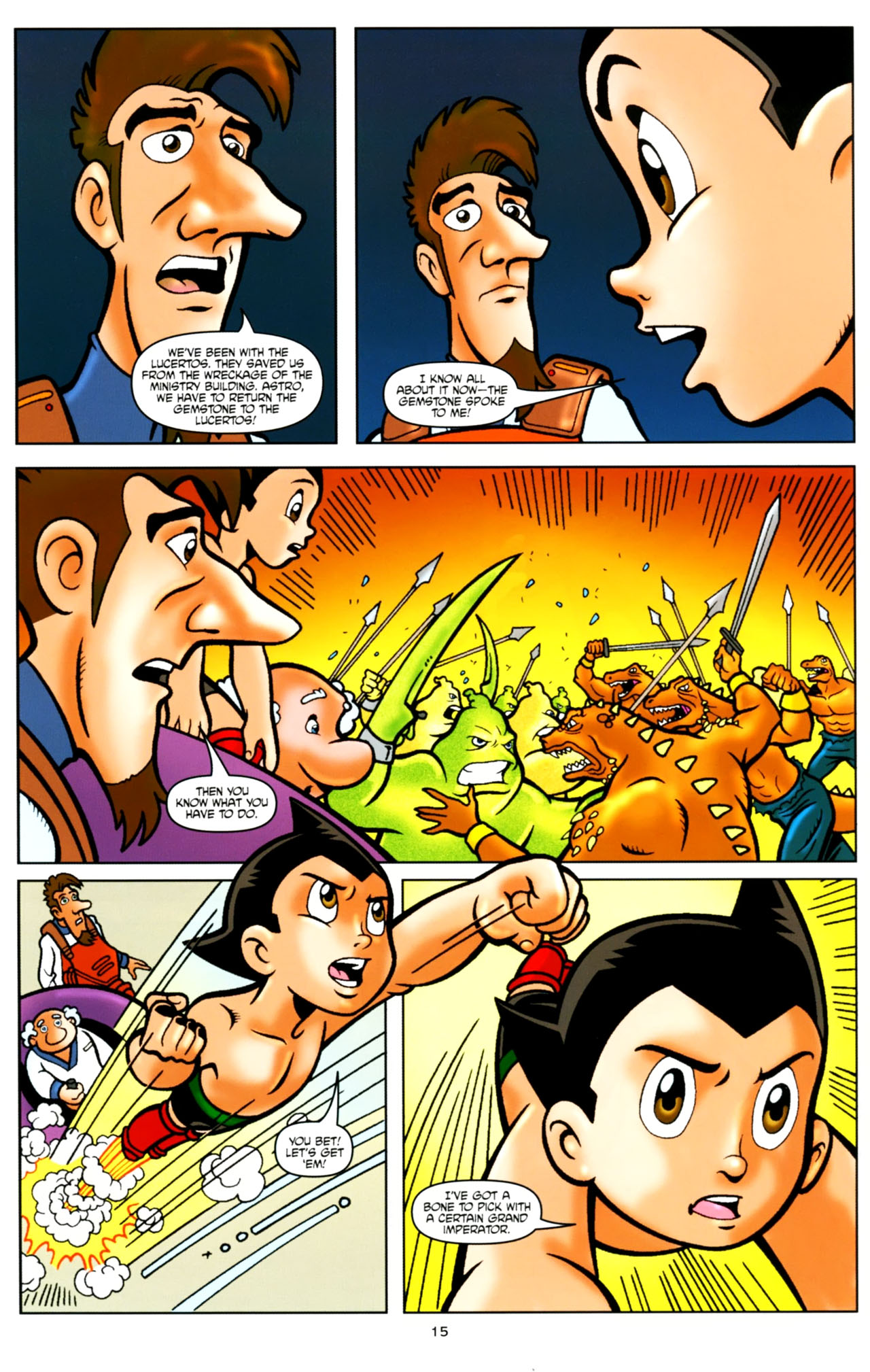 Read online Astro Boy: The Movie: Official Movie Prequel comic -  Issue #4 - 17