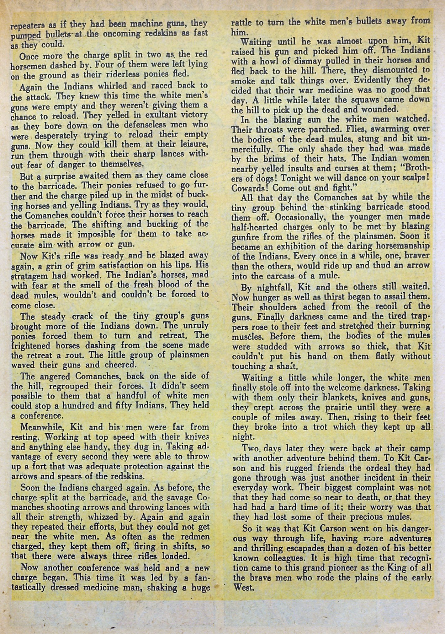 Read online Indian Fighter comic -  Issue #9 - 19